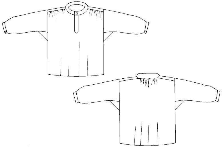 Folkwear 102 Unisex French Cheesemaker Smock