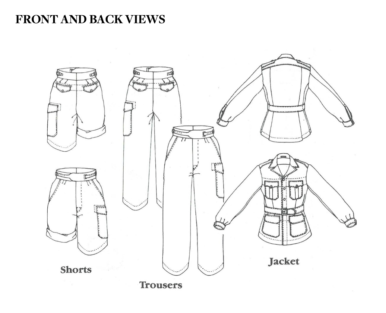 Folkwear 130 Unisex Australian Bush Outfit