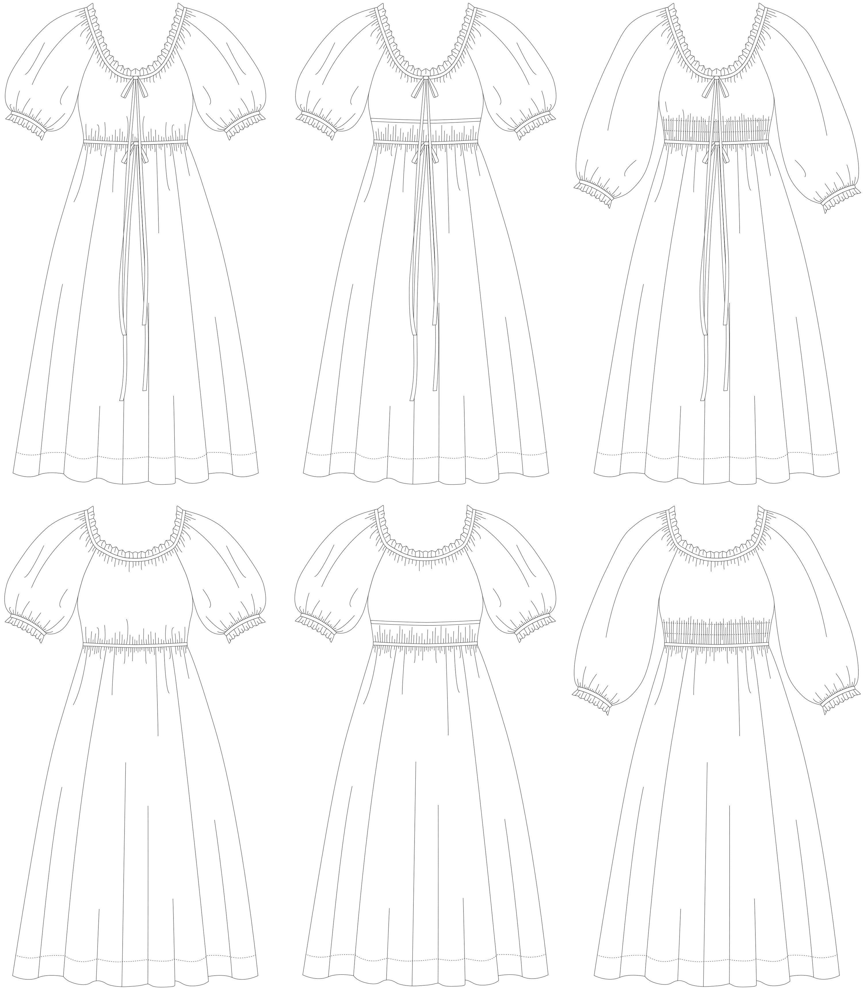 Silversaga Patterns Eleonora Dress