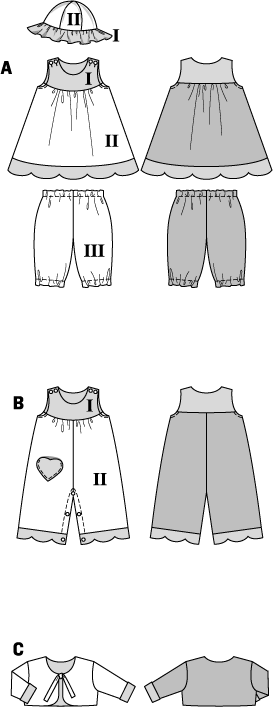 Burda Baby Coordinates 9712