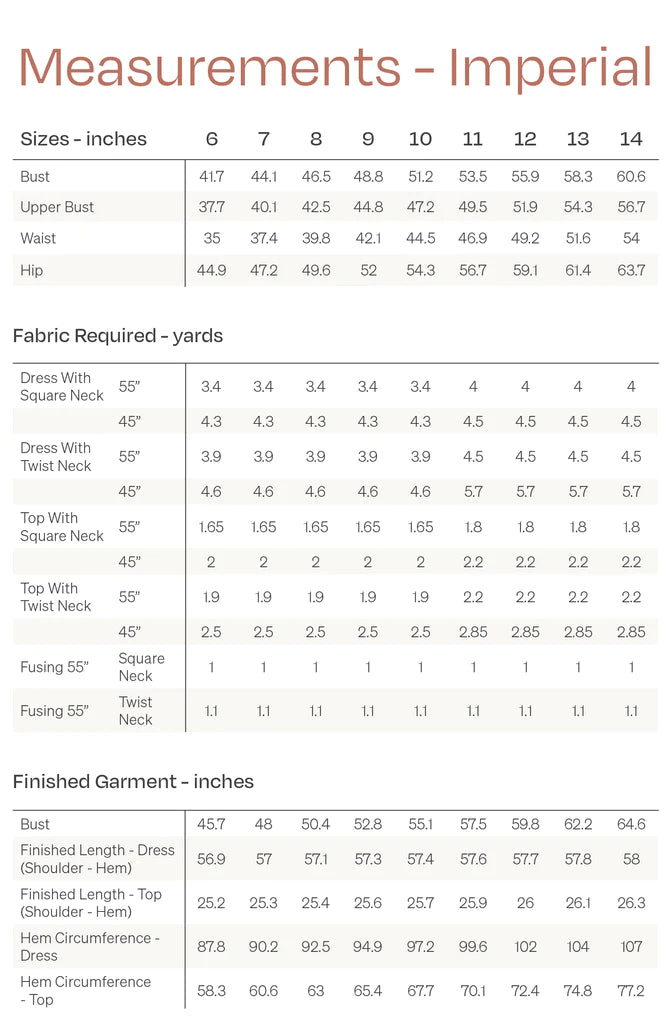 Papercut Patterns Aalto Dress and Top