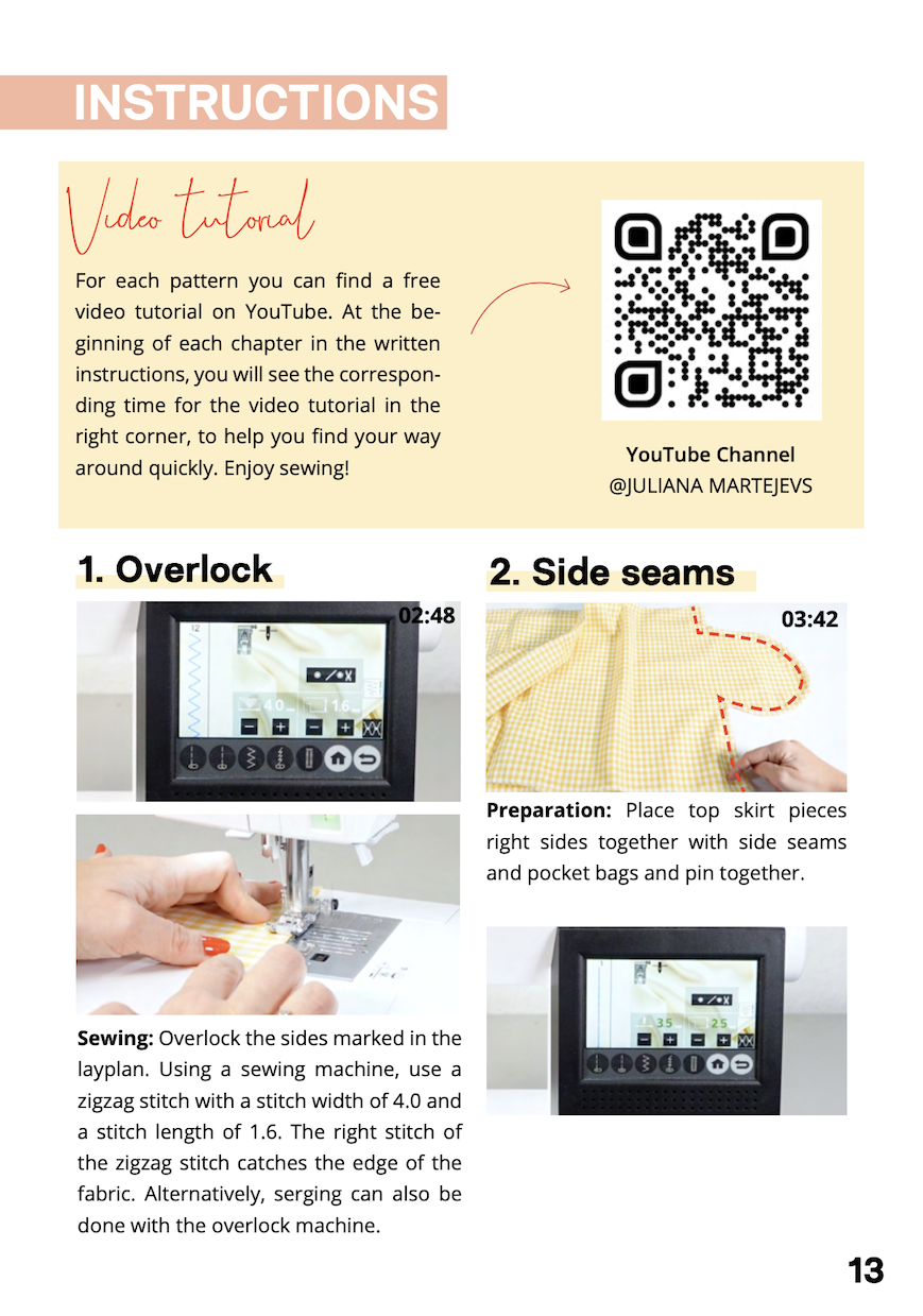 JULIANA MARTEJEVS Abbie Skirt