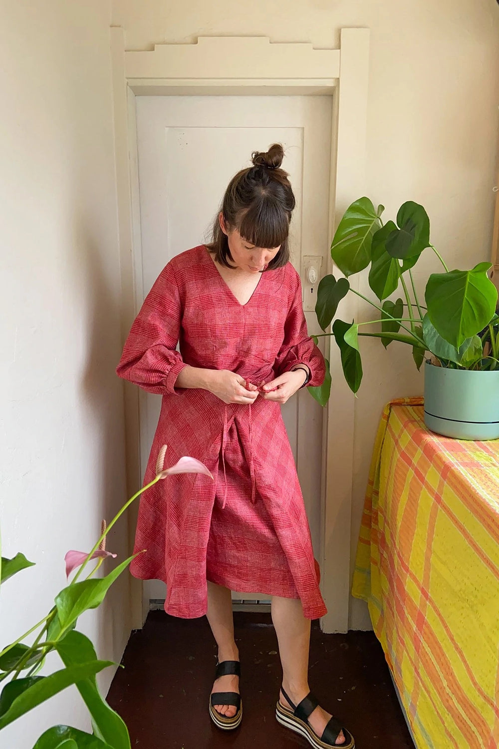 In the Folds Acton Dress Sleeve Expansion
