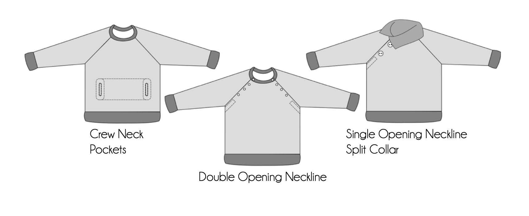 Waves & Wild Baby/Child Adventurer Raglan Sweatshirt