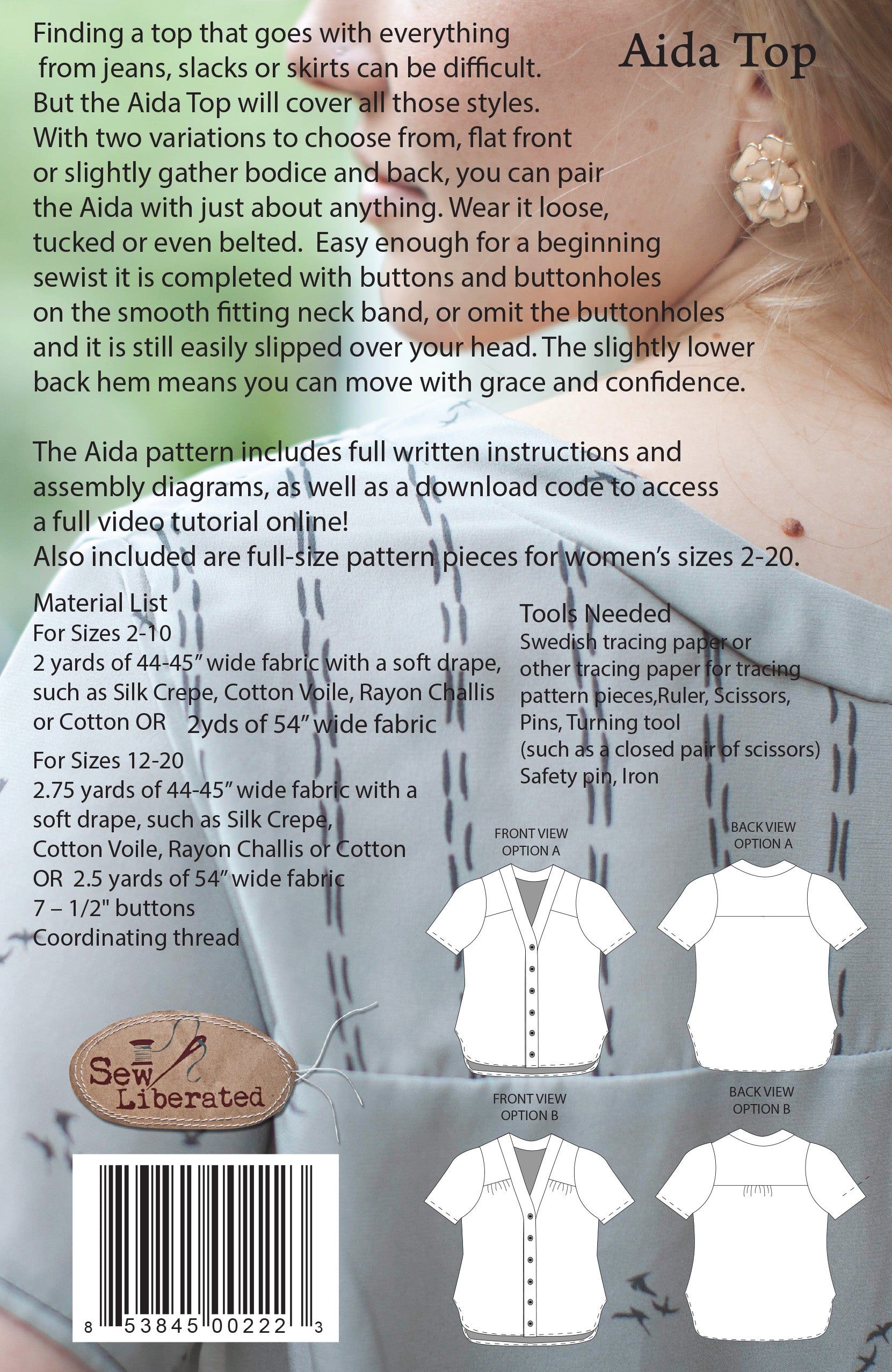 Sew Liberated Aida Top