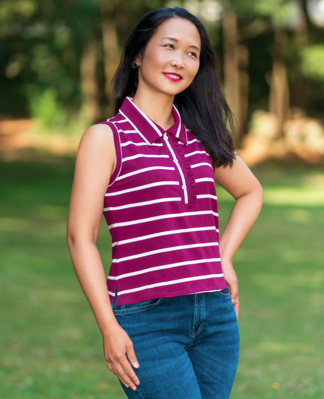 Itch to Stitch Aiken Polo Shirt and Dress