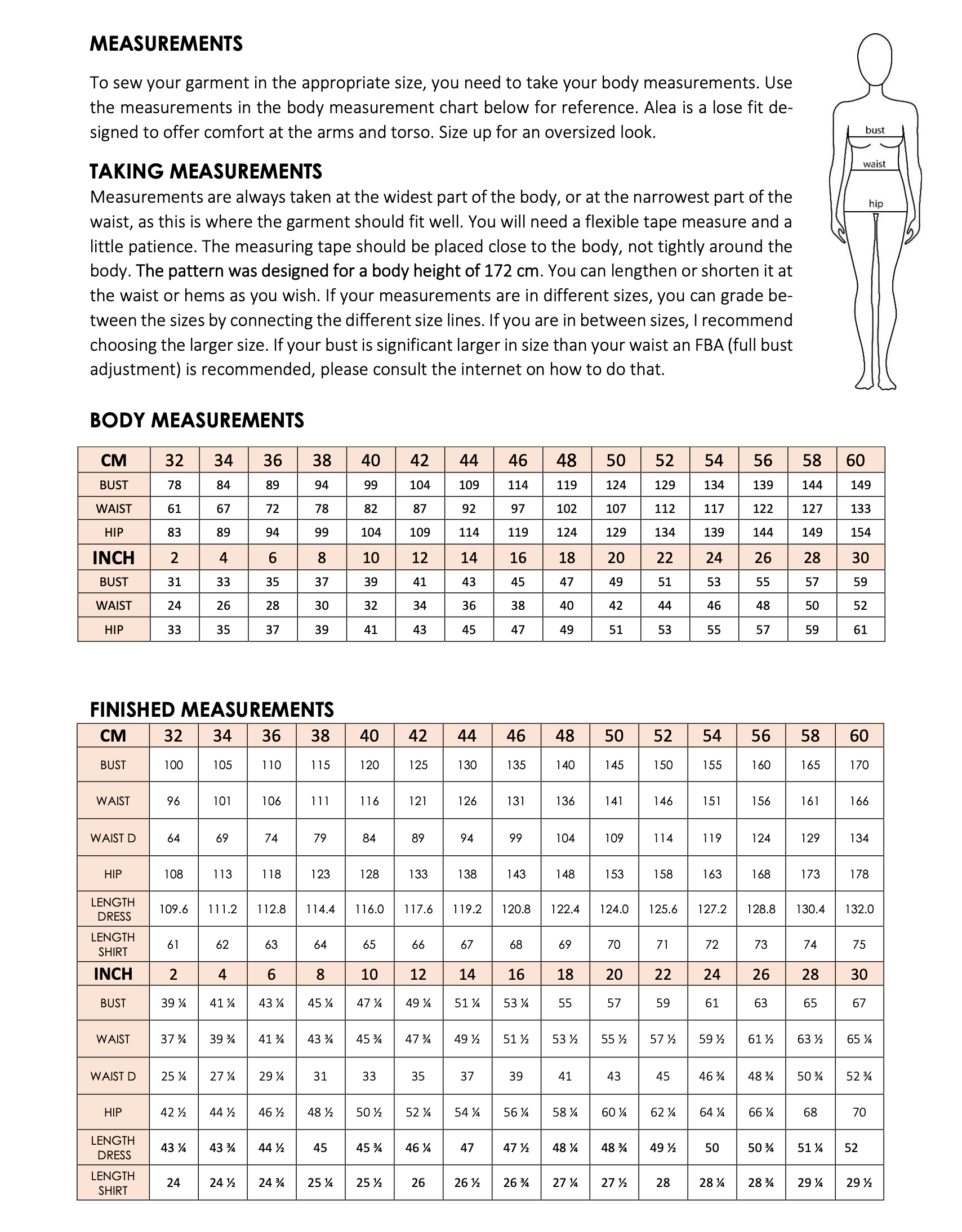 Sew.lala Patterns Alea Shirt and Dress
