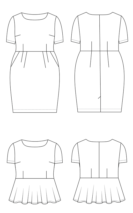 Cashmerette Rivermont Dress and Top