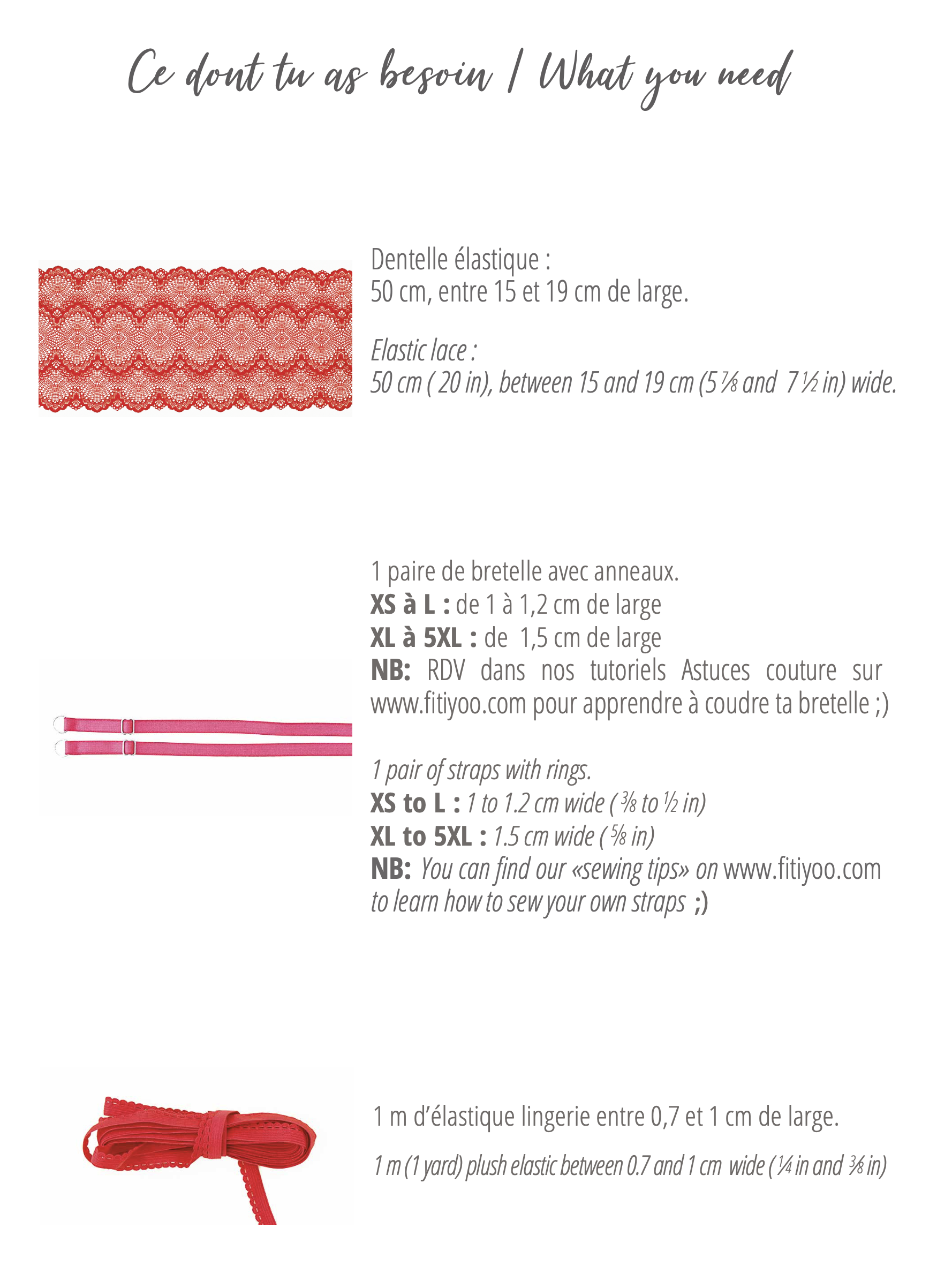 Fitiyoo Angel Lace Bra Back PDF