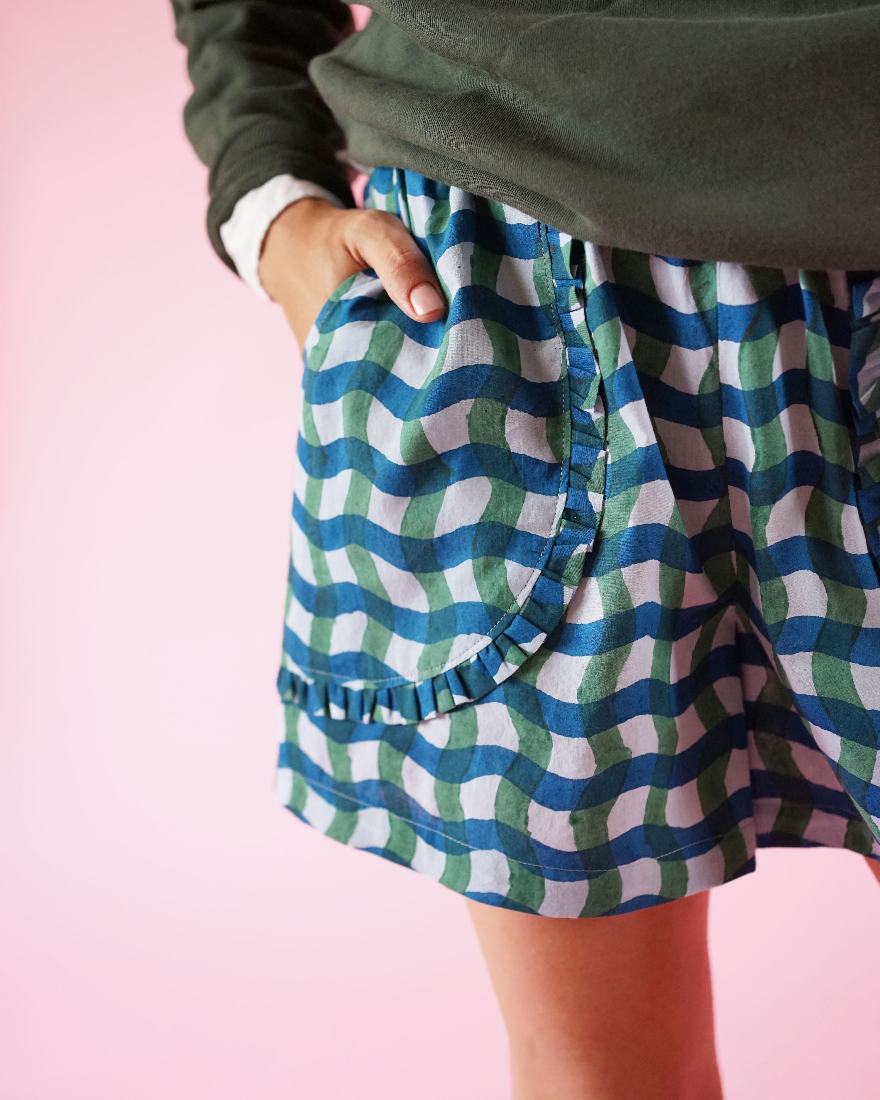 Matchy Matchy Apron Pocket Pants