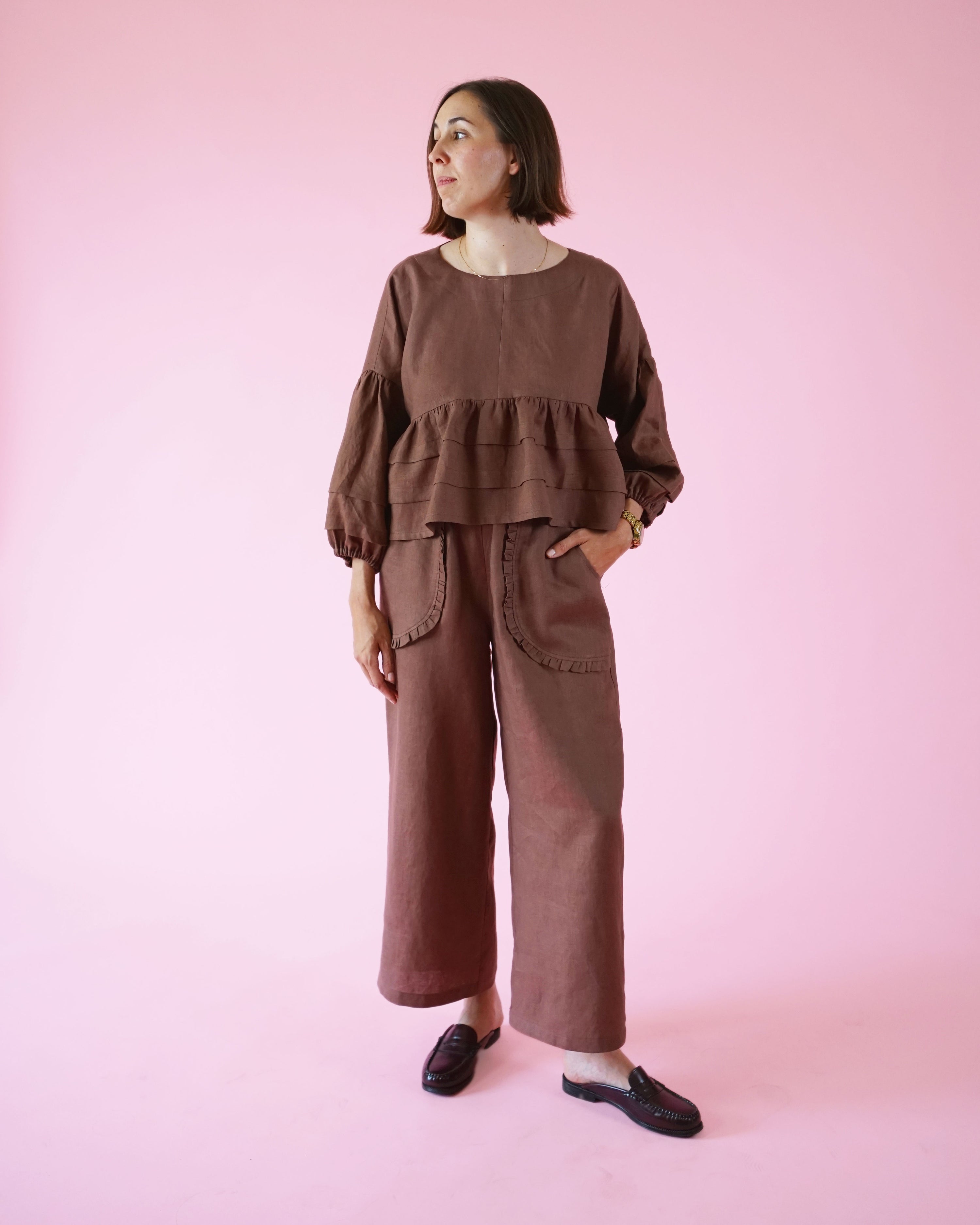 Matchy Matchy Apron Pocket Pants