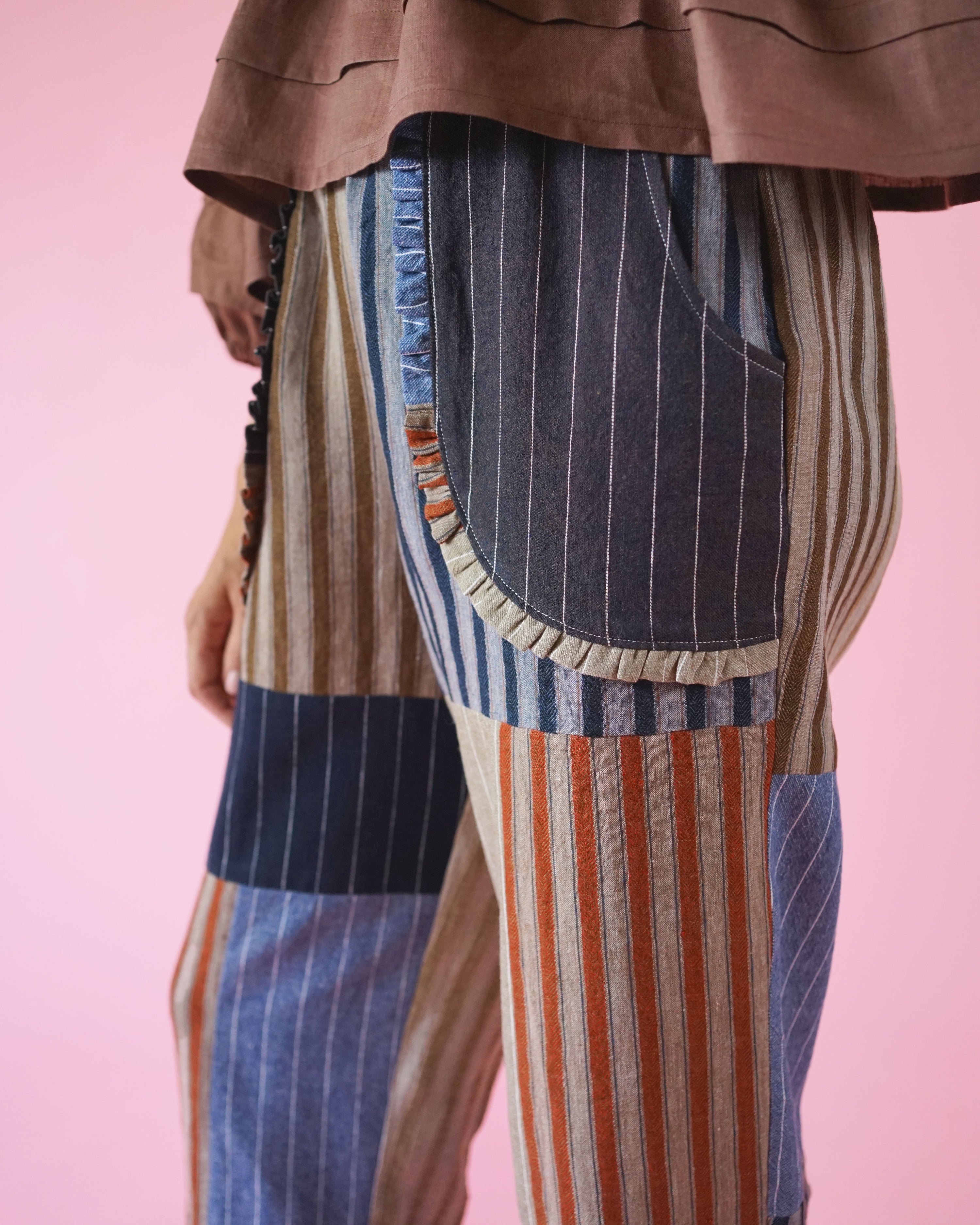 Matchy Matchy Apron Pocket Pants