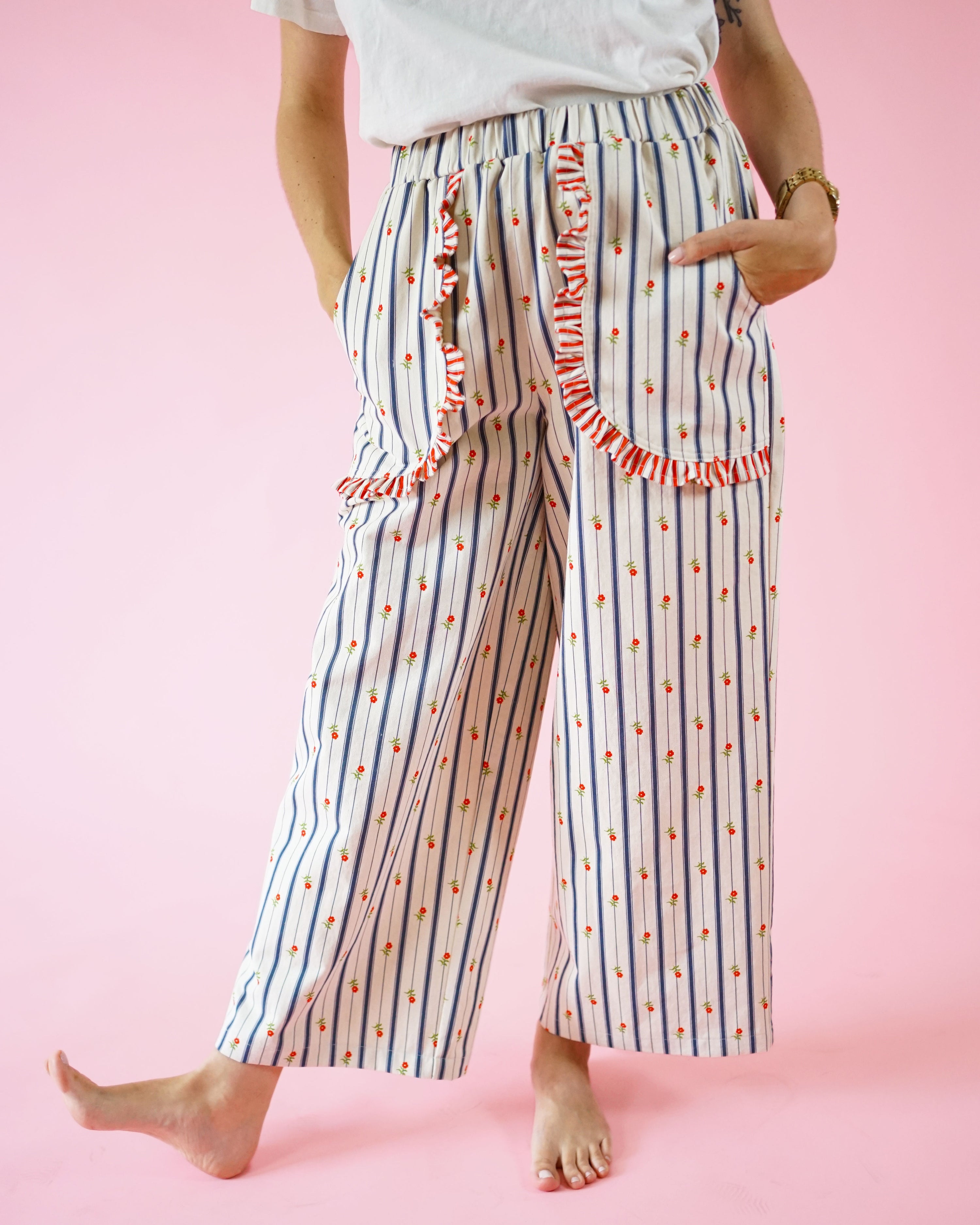 Matchy Matchy Apron Pocket Pants