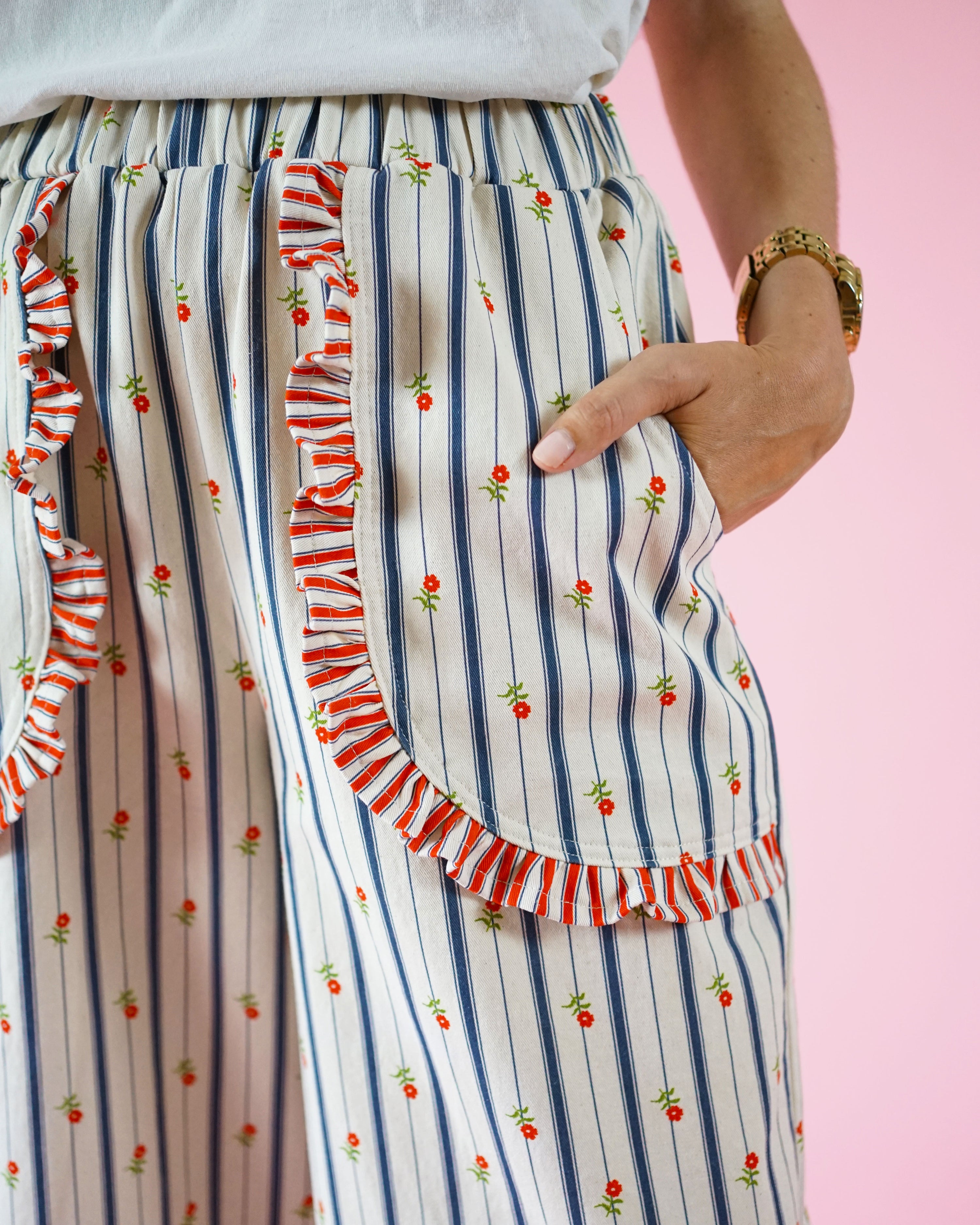 Matchy Matchy Apron Pocket Pants