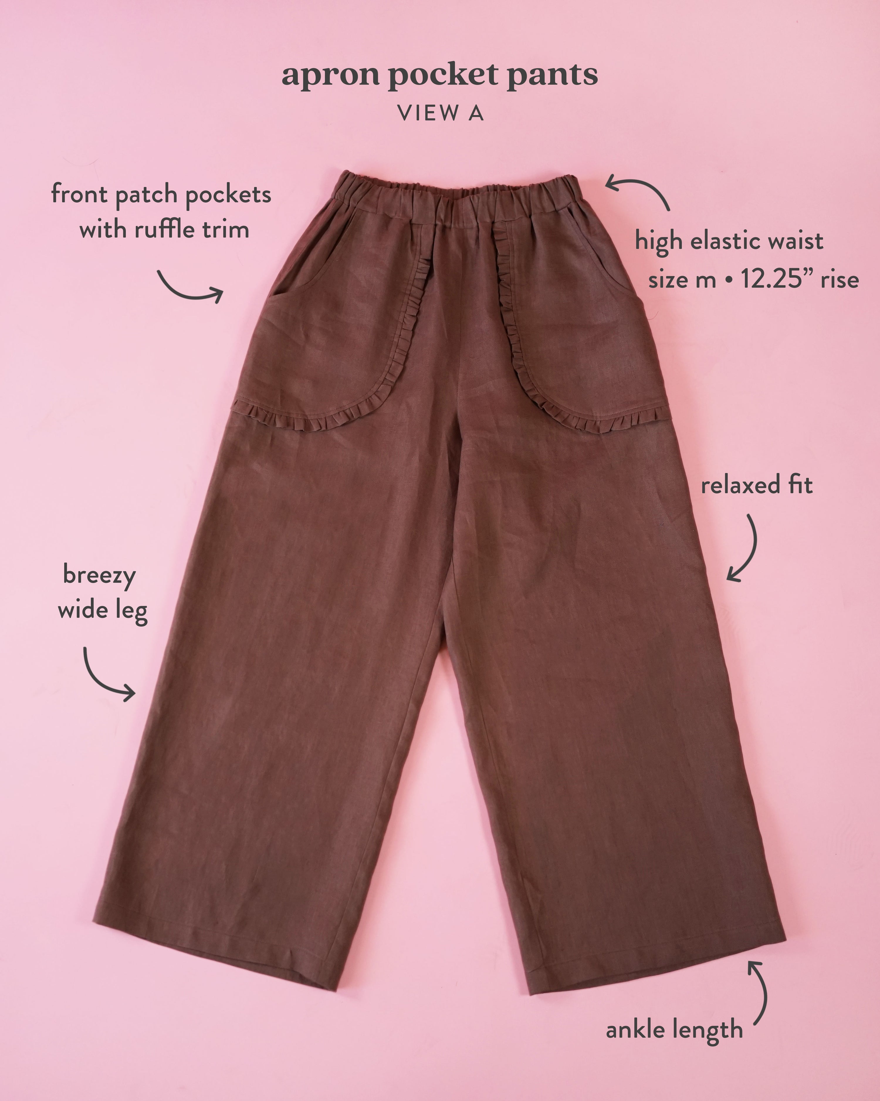 Matchy Matchy Apron Pocket Pants