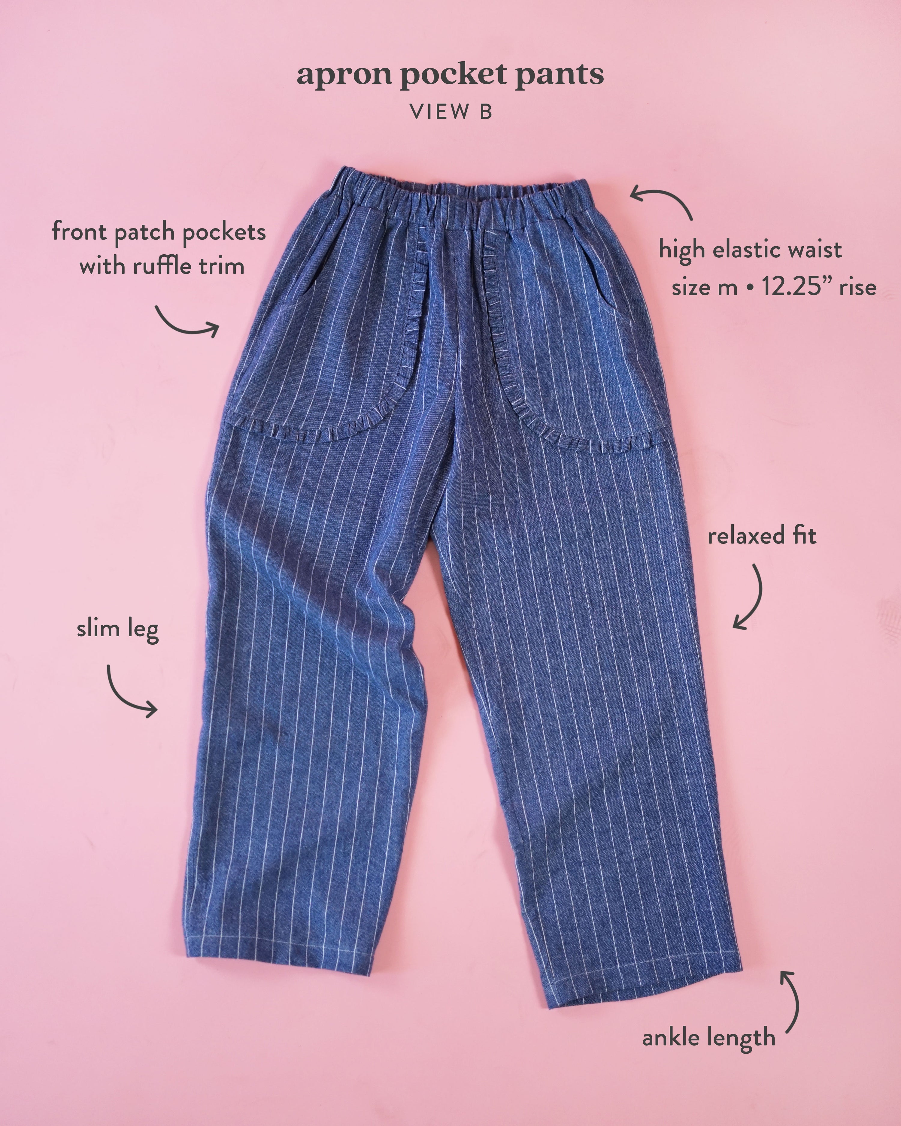 Matchy Matchy Apron Pocket Pants