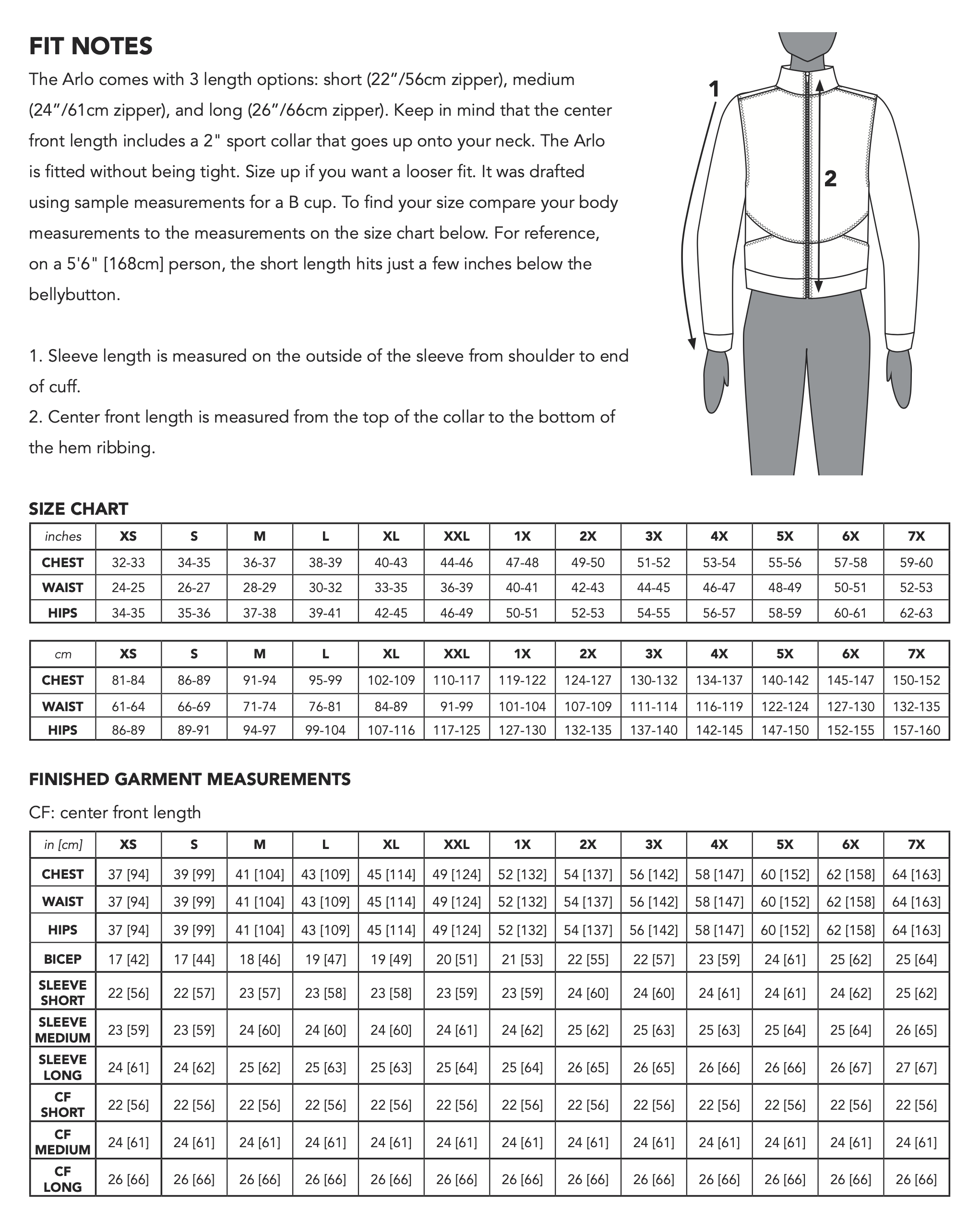 Friday Pattern Company Unisex Arlo Jacket