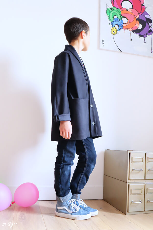 I AM Patterns Mini Artemis Coat