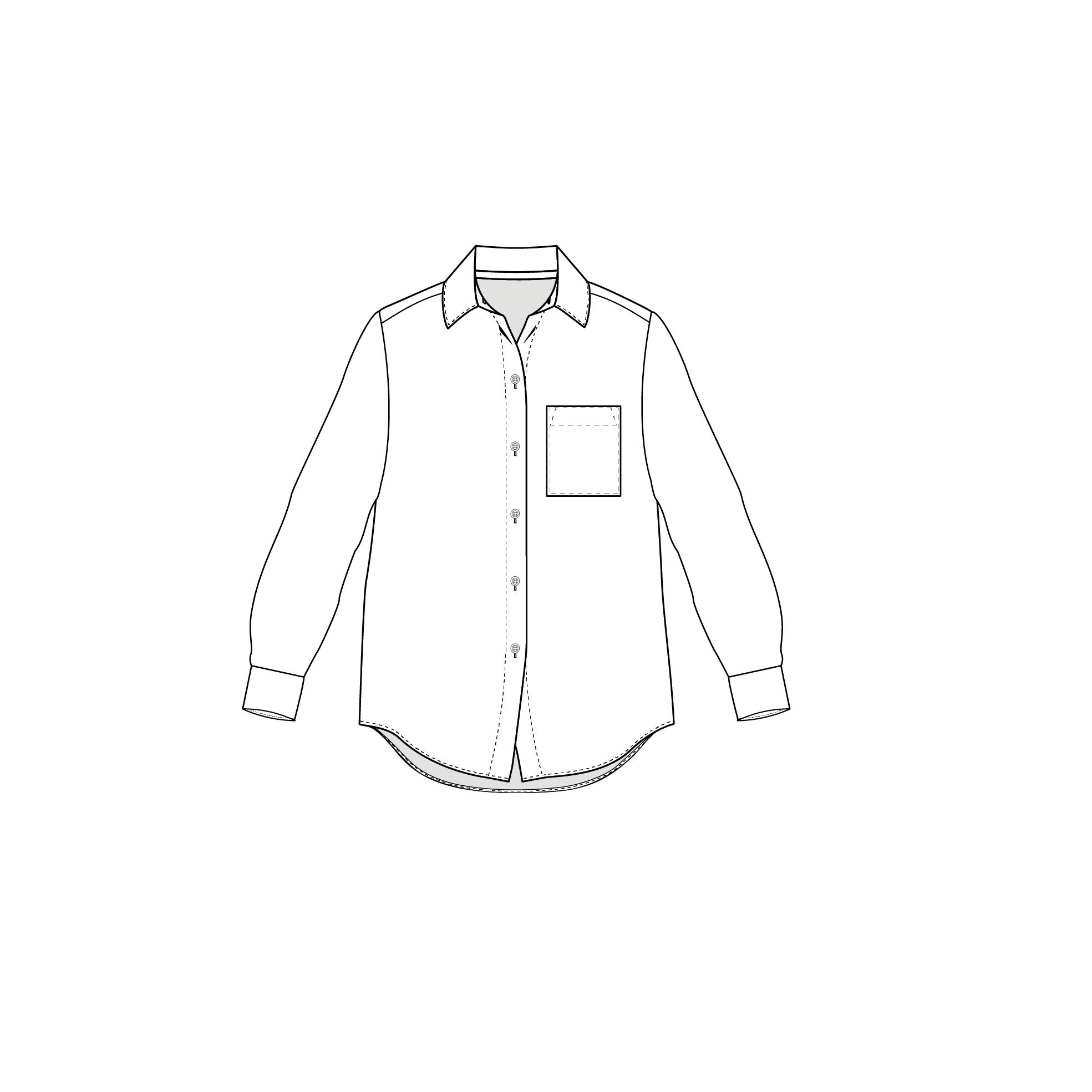 Lenaline Patterns Artur Shirt