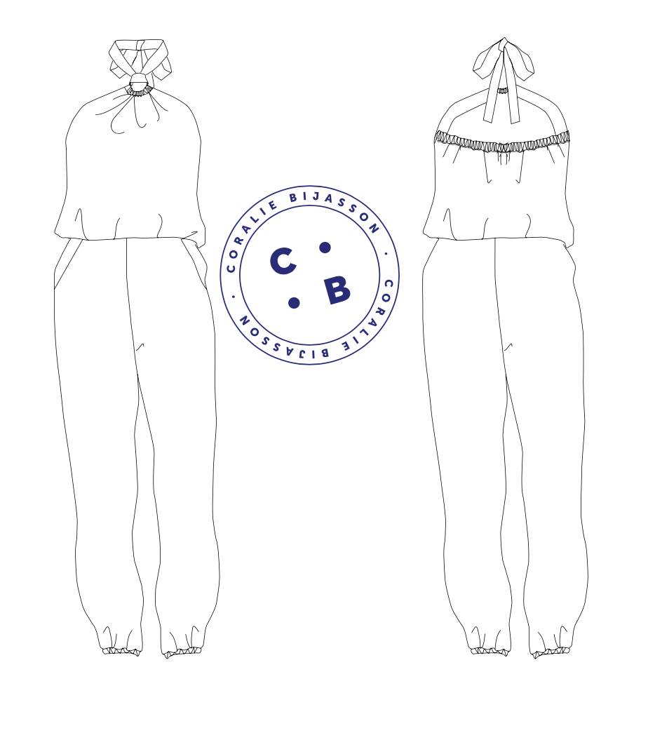 Coralie Bijasson Aude Jumpsuit