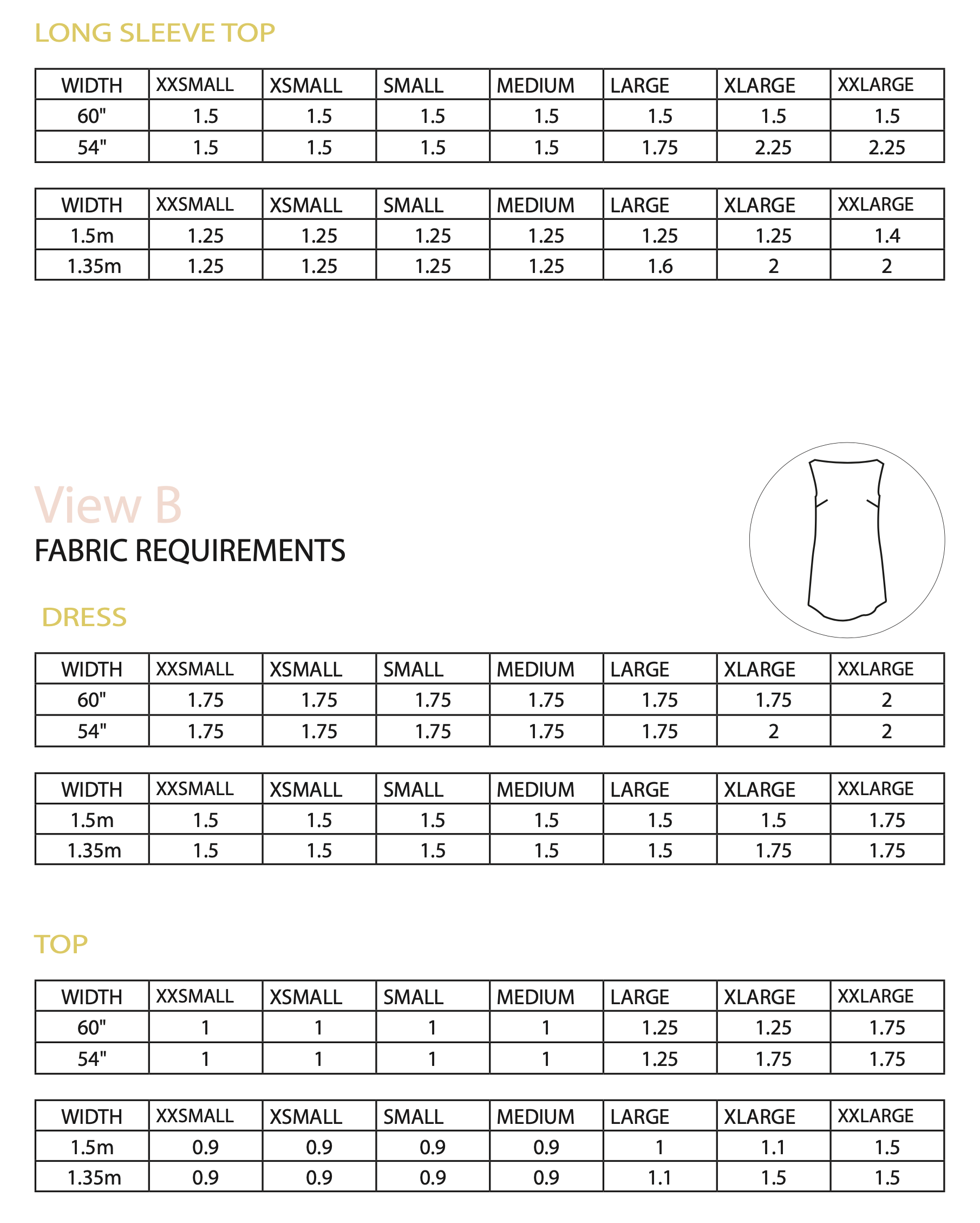 Pattern Sewciety Audrey Shift Dress and Top