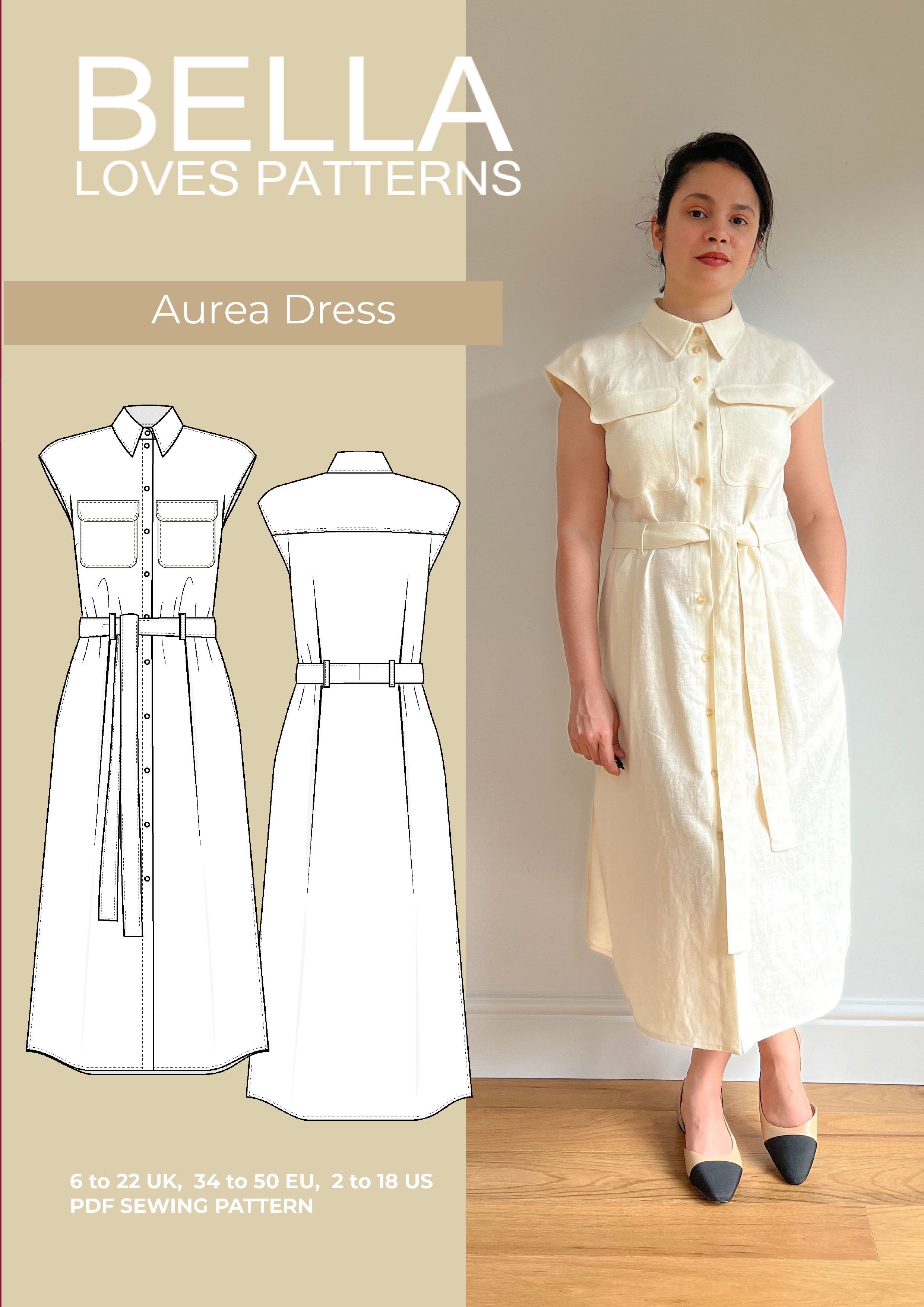 Bella Loves Patterns Aurea Dress