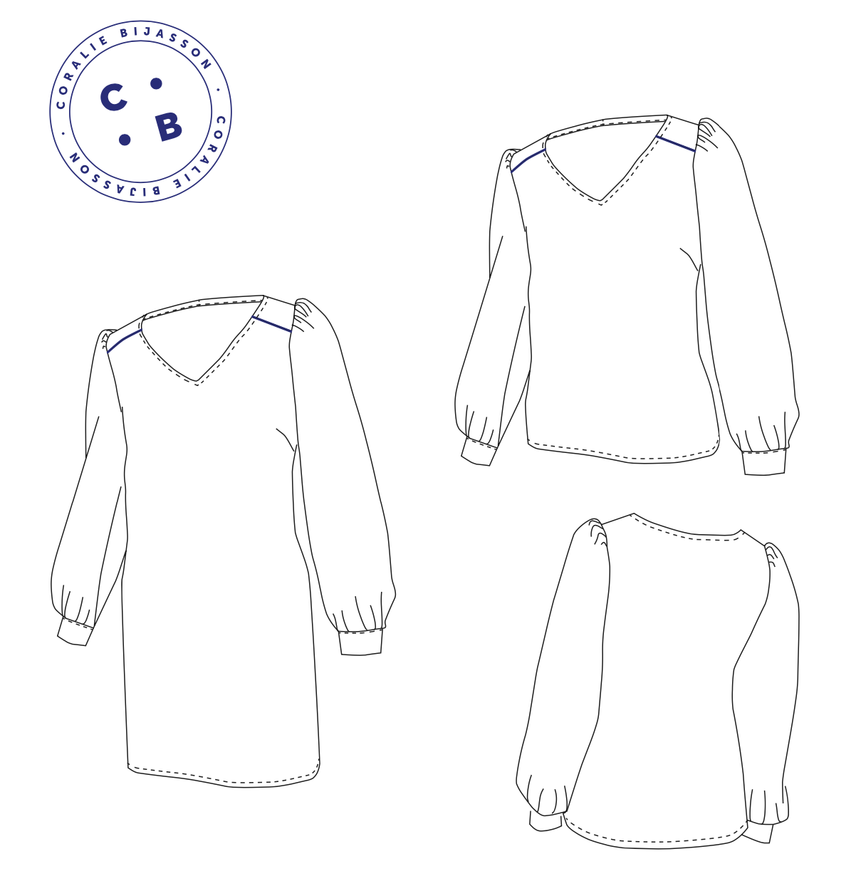 Coralie Bijasson Auriane Dress and Blouse