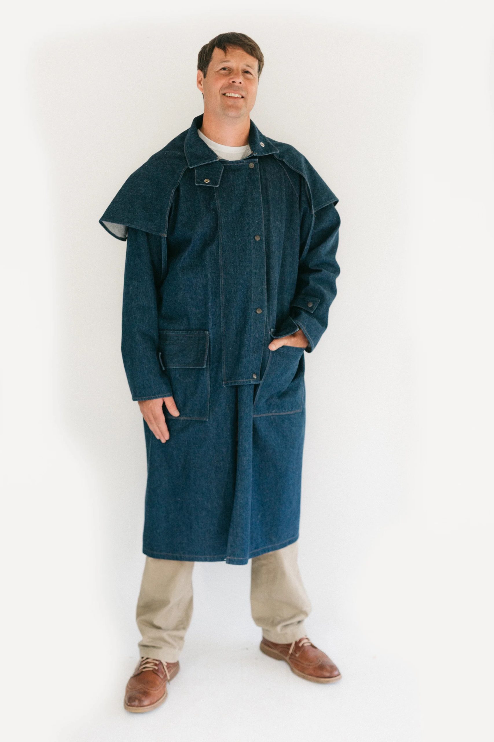 Folkwear 137 Unisex Australian Drover s Coat The Fold Line