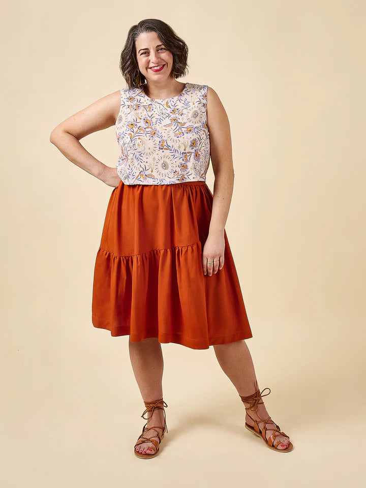 Closet Core Patterns Azure Dress, Top & Skirt