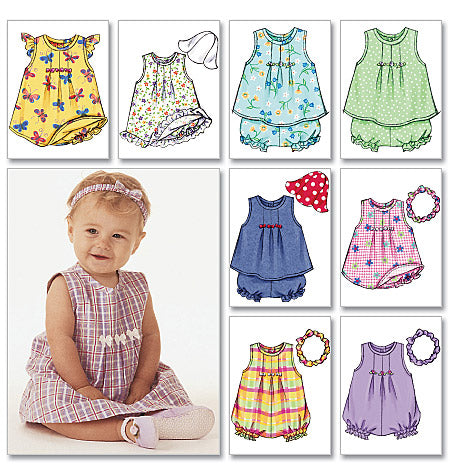 Butterick Baby Outfits B3405