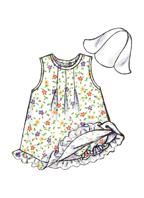 Butterick Baby Outfits B3405