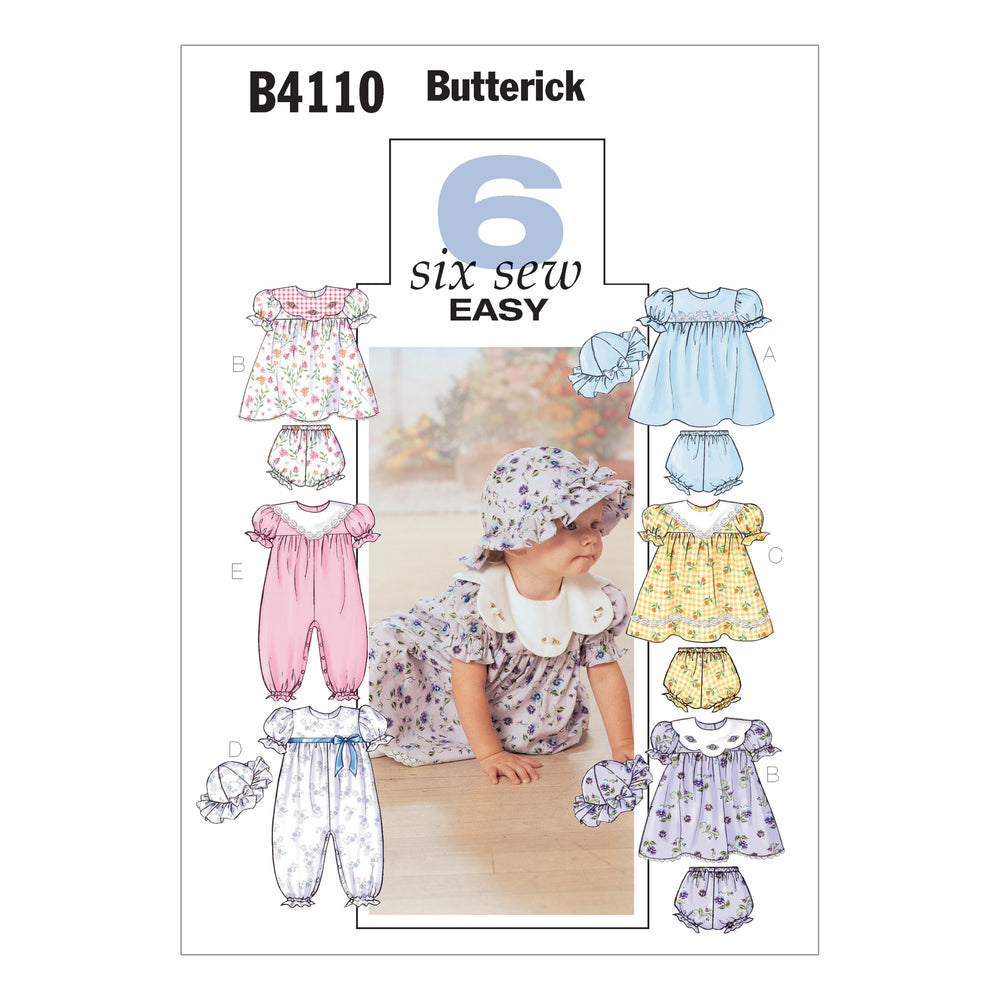 Butterick Baby's Outfits B4110