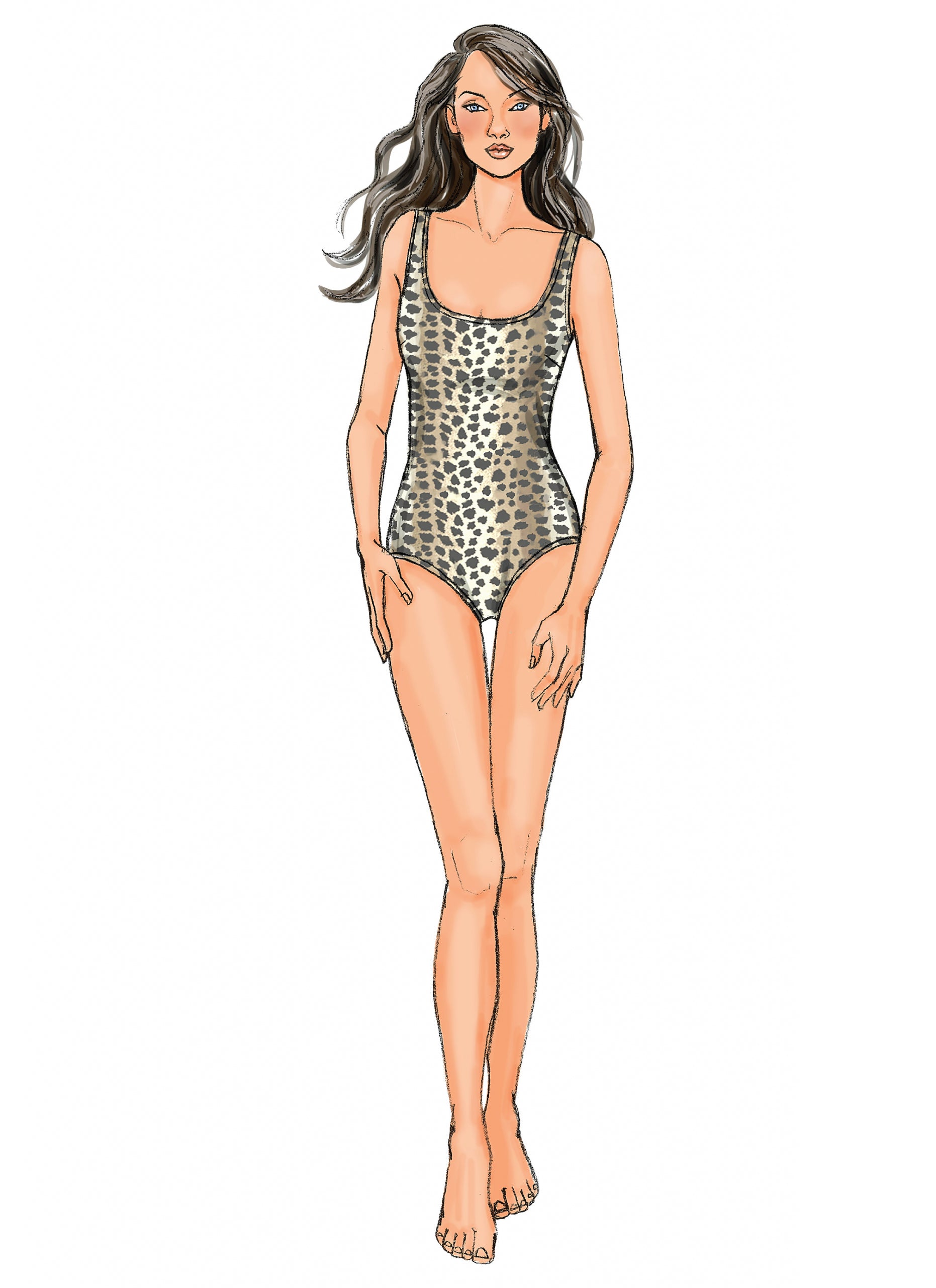 Butterick Swimsuits and Wrap B4526
