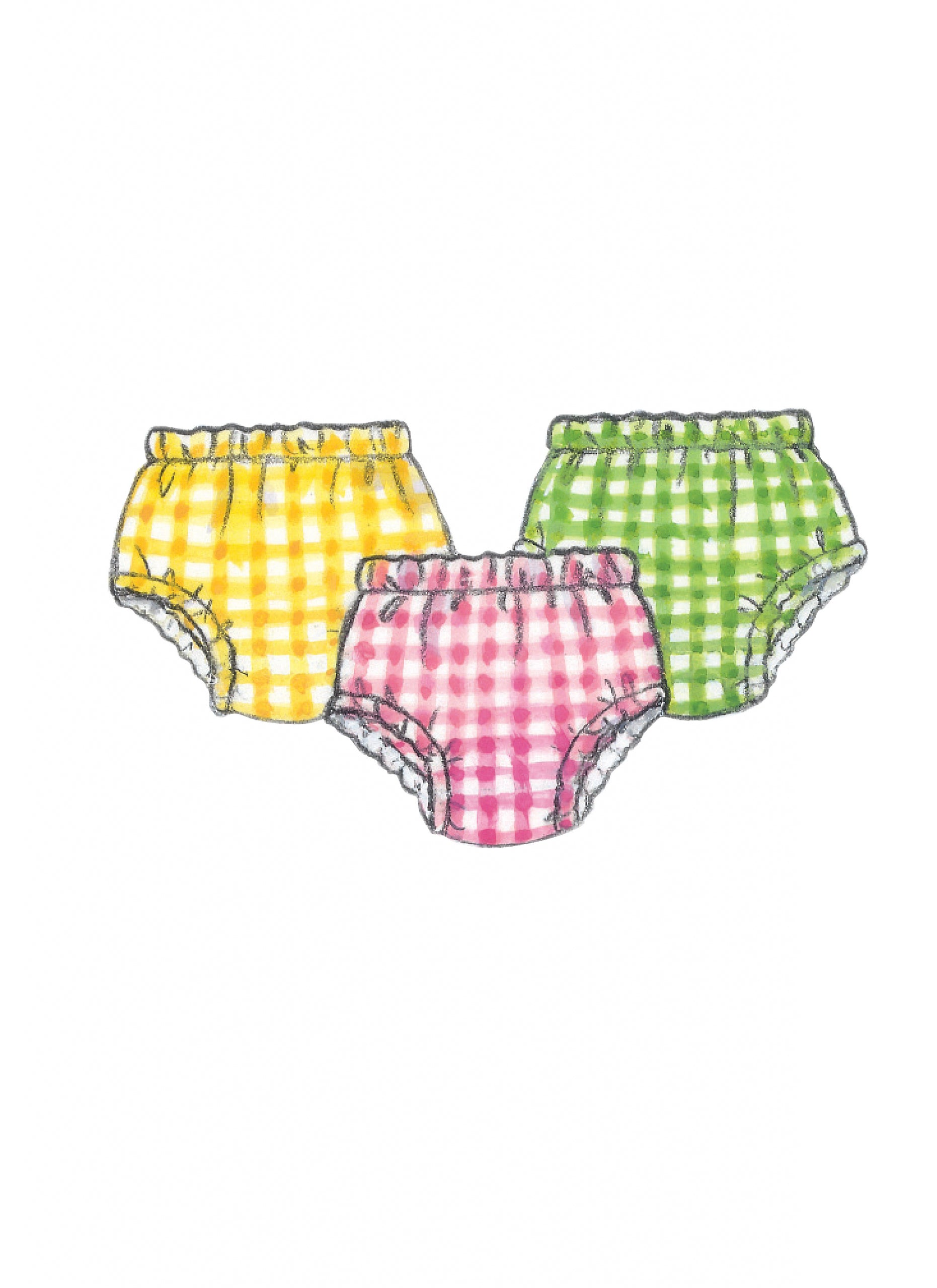 Butterick Baby Outfits B5624