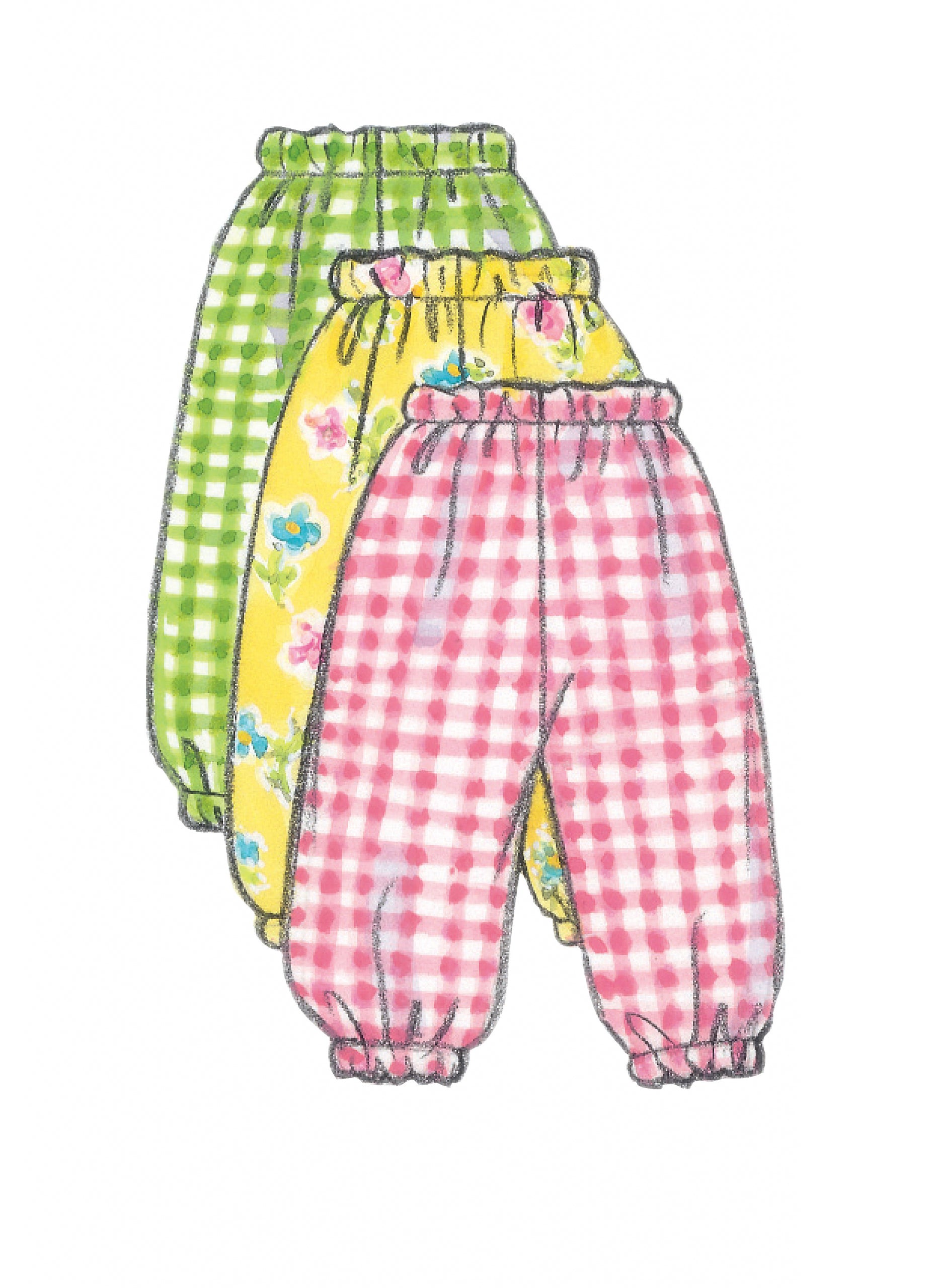 Butterick Baby Outfits B5624