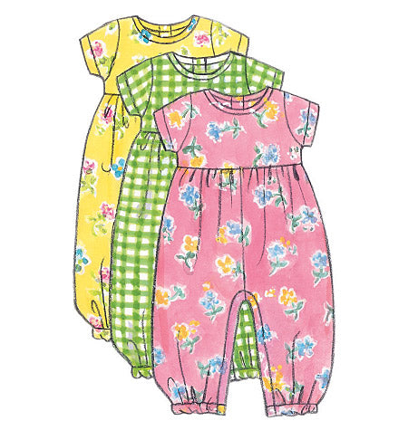 Butterick Baby Outfits B5624