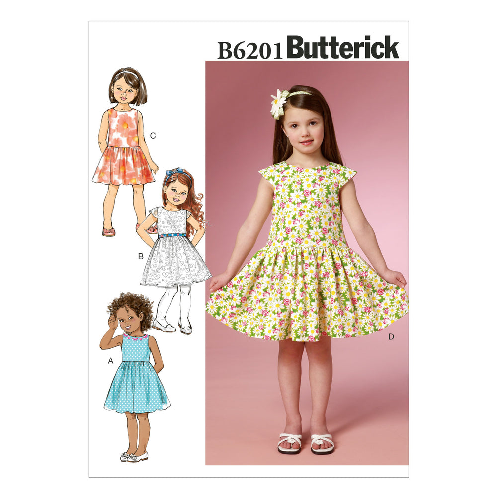 Butterick Children's Dress B6201