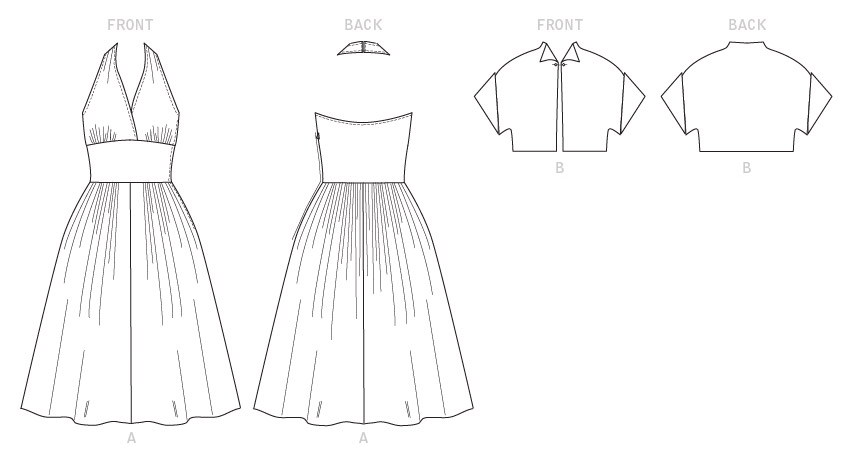 Butterick Vintage Dress and Jacket B6682