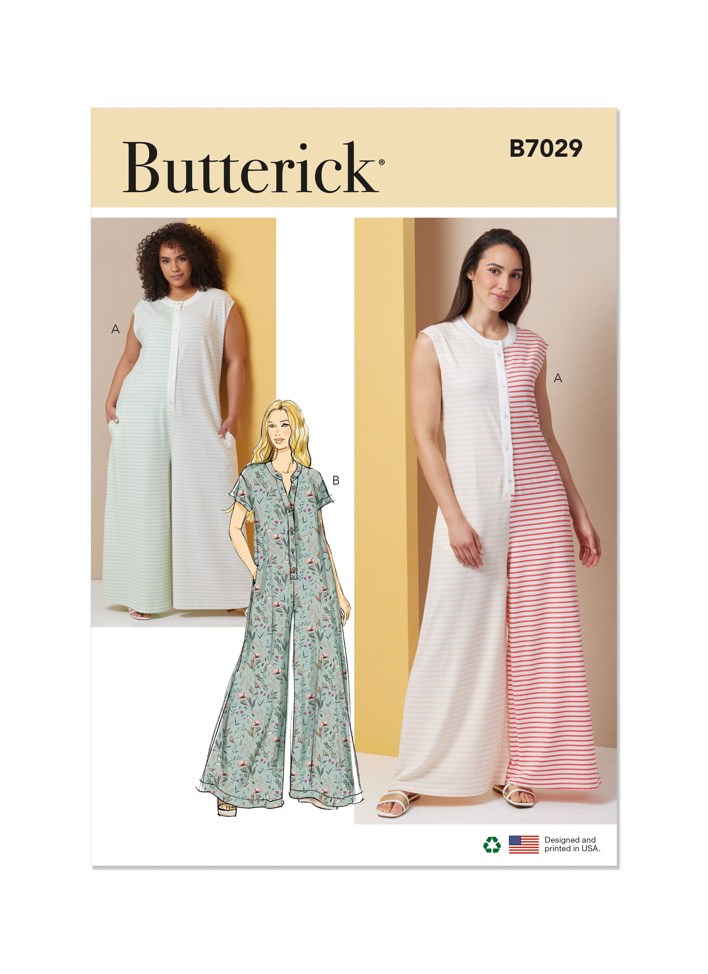 Butterick Jumpsuit B7029