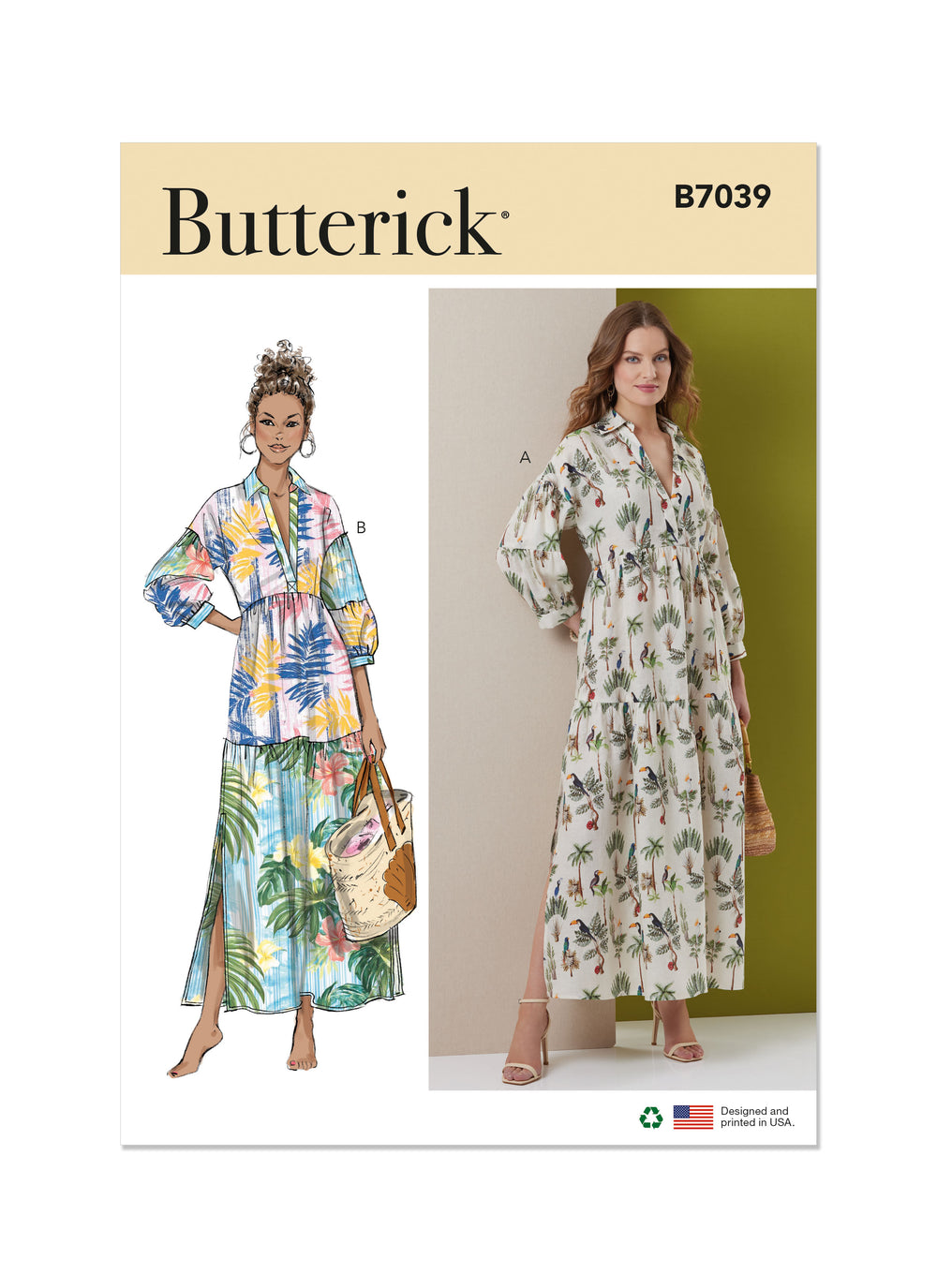 Butterick Dress B7039