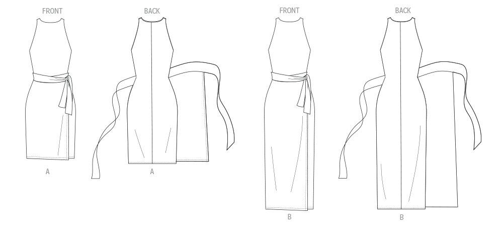 Butterick Knit Dress B7040