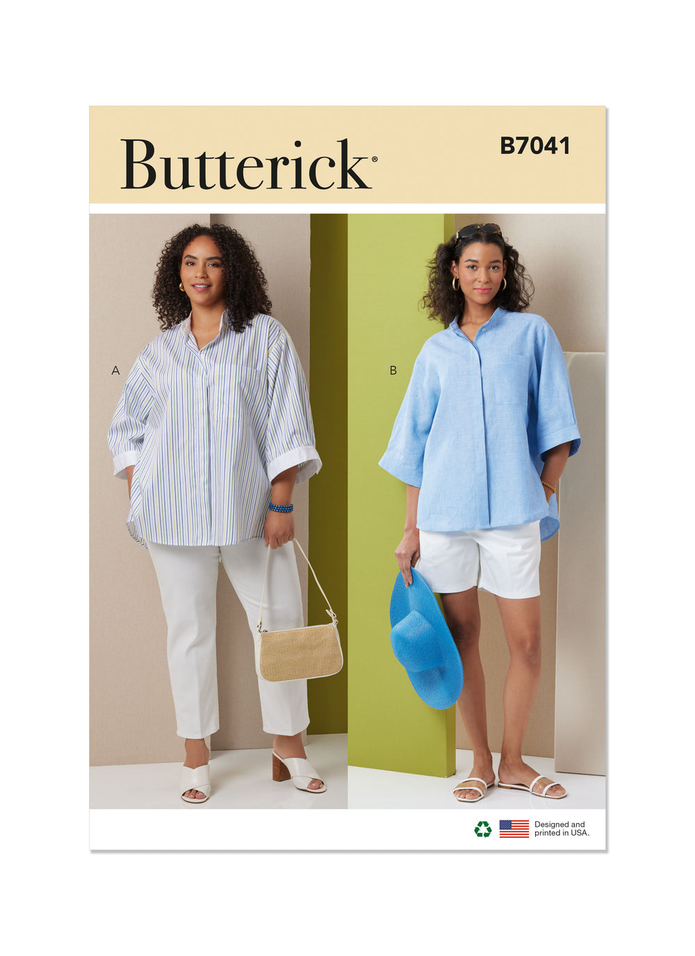 Butterick Shirts B7041