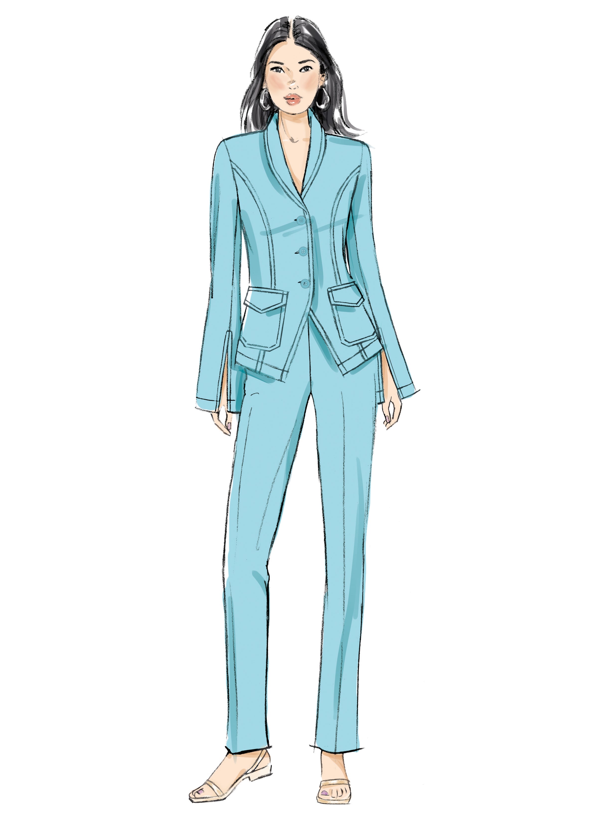 Butterick Trousers B7042