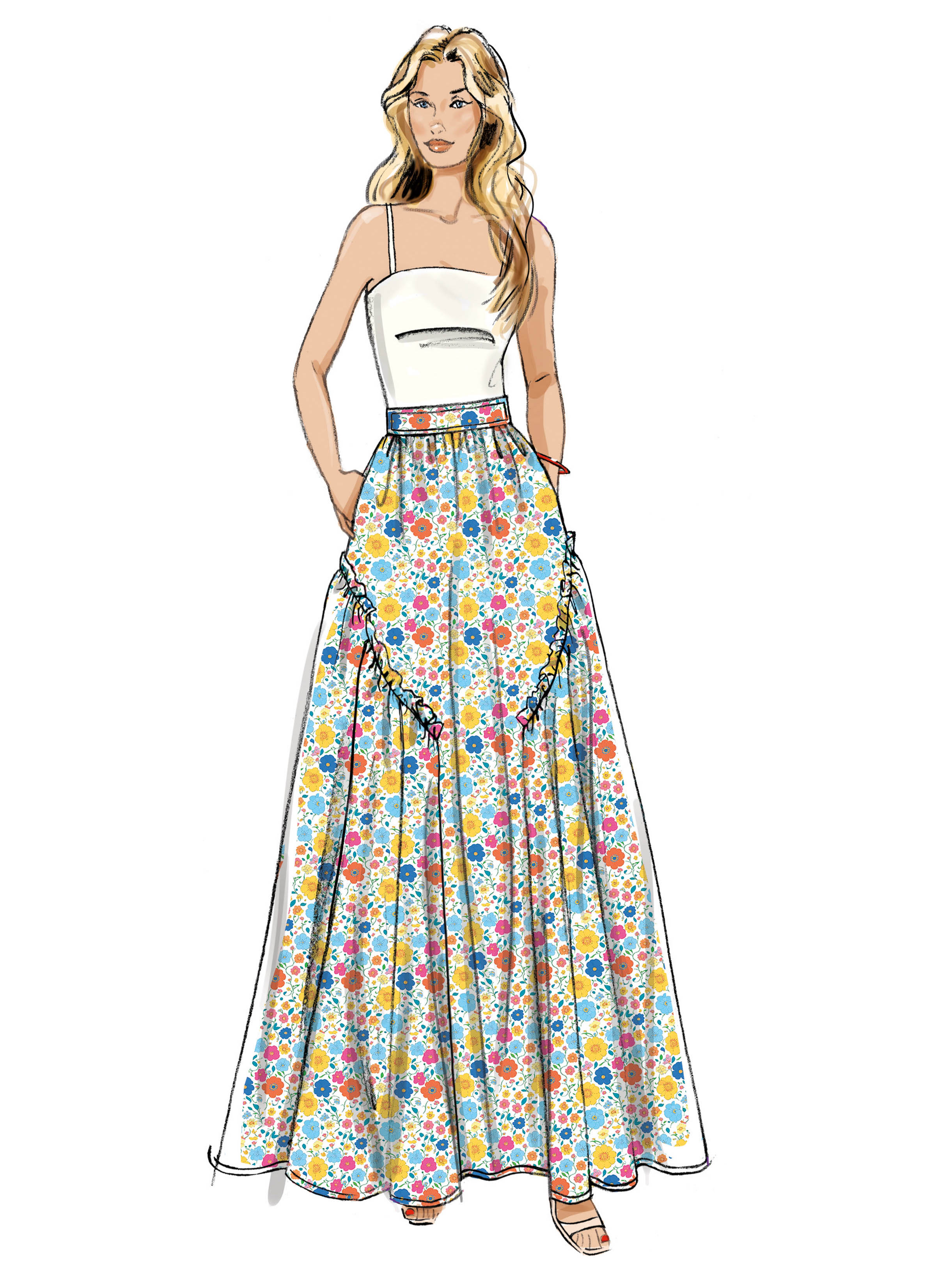 Butterick Skirt B7044