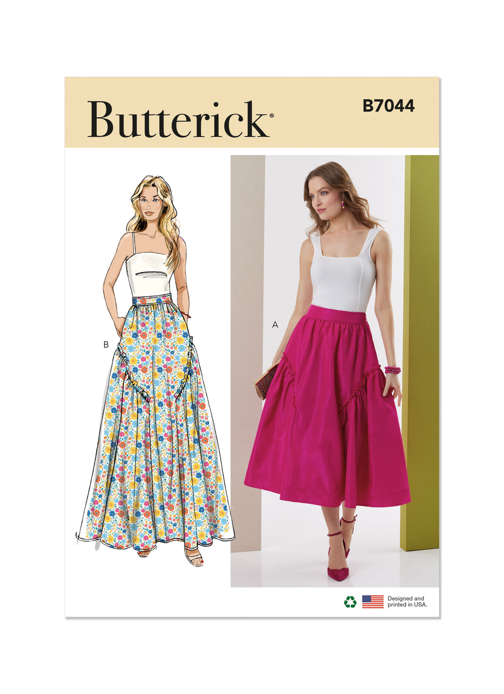 Butterick Skirt B7044