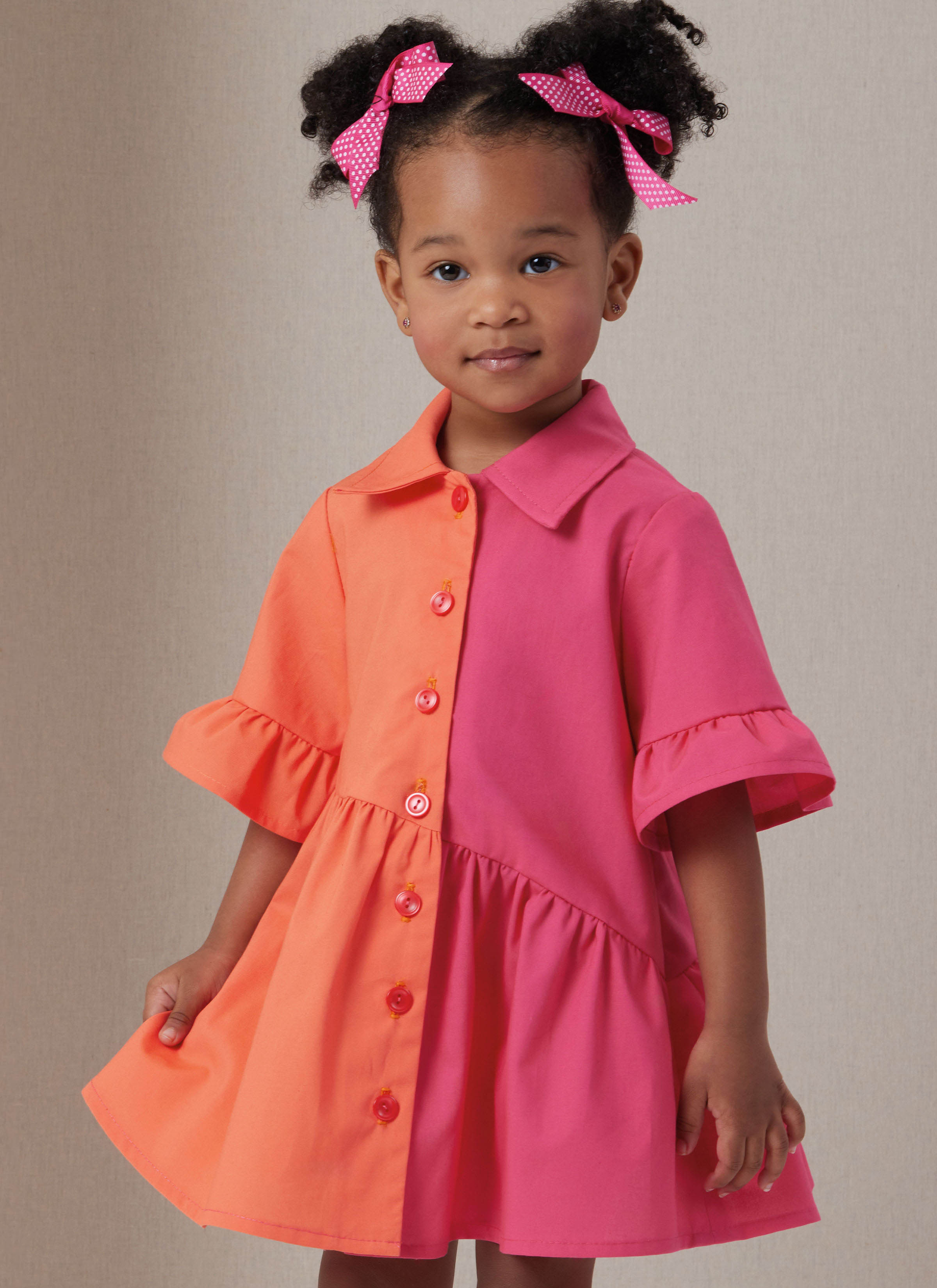 Butterick Toddlers' Dress B7049