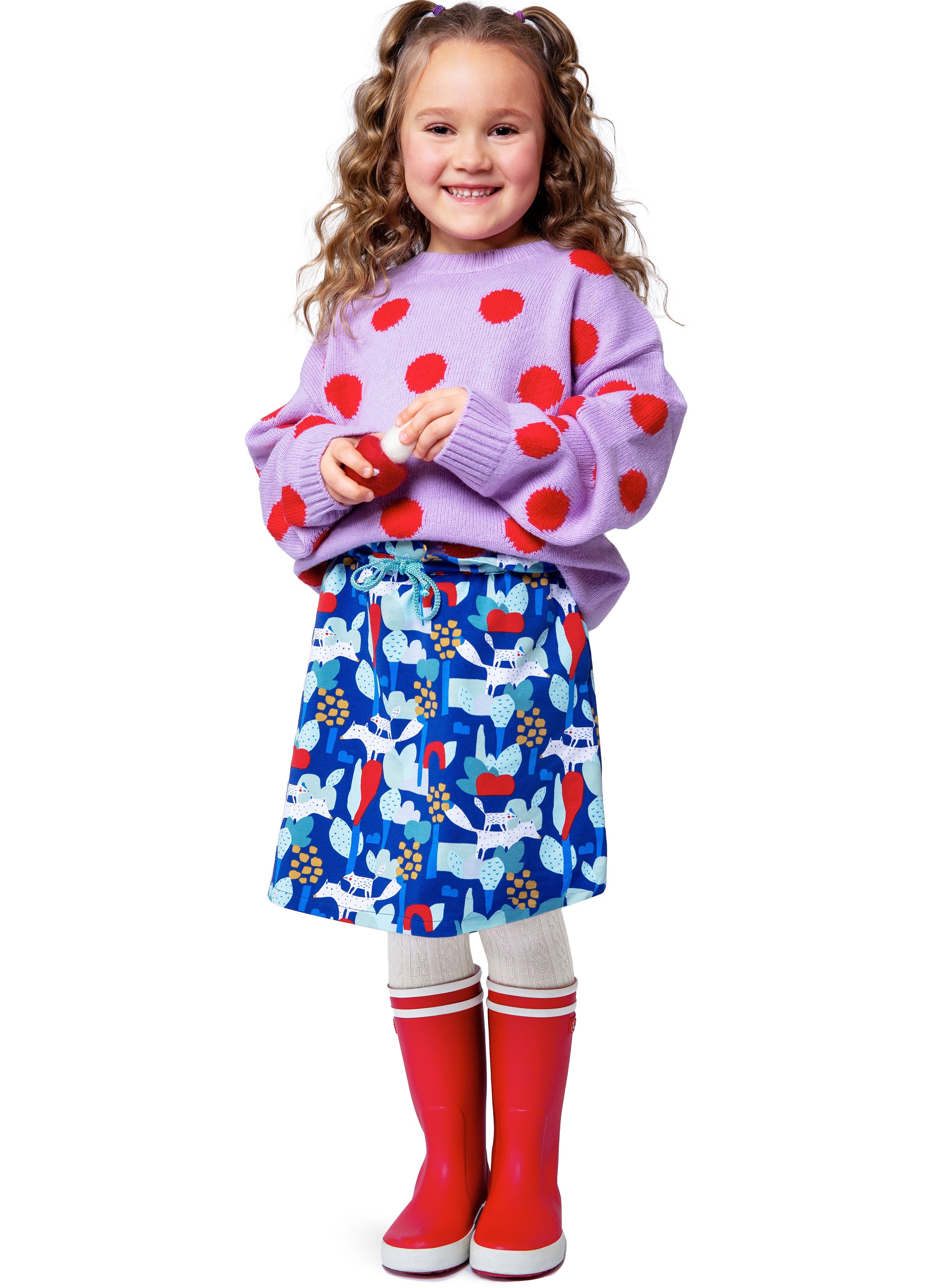 Burda Children's Mini Skirts 9210