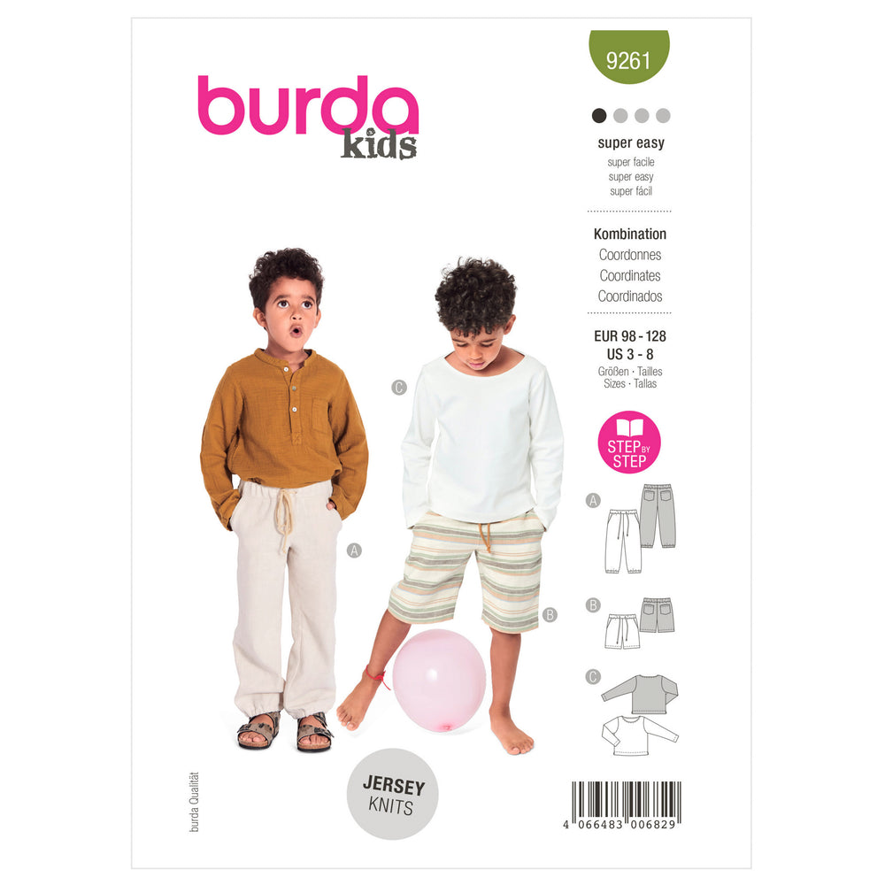 Burda Child Trousers and Top 9261
