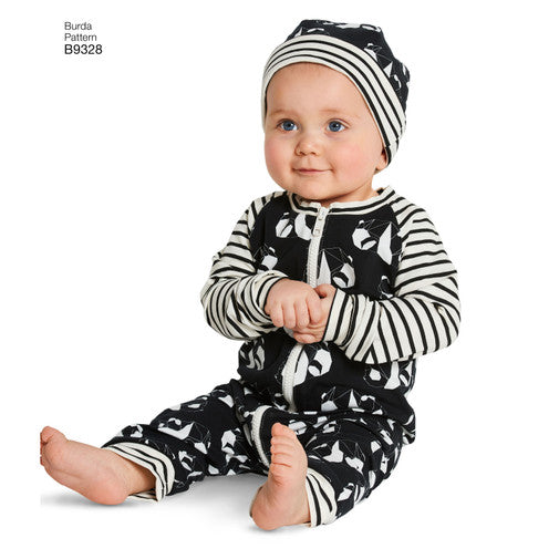 Burda Babies Romper/Jumpsuit 9328