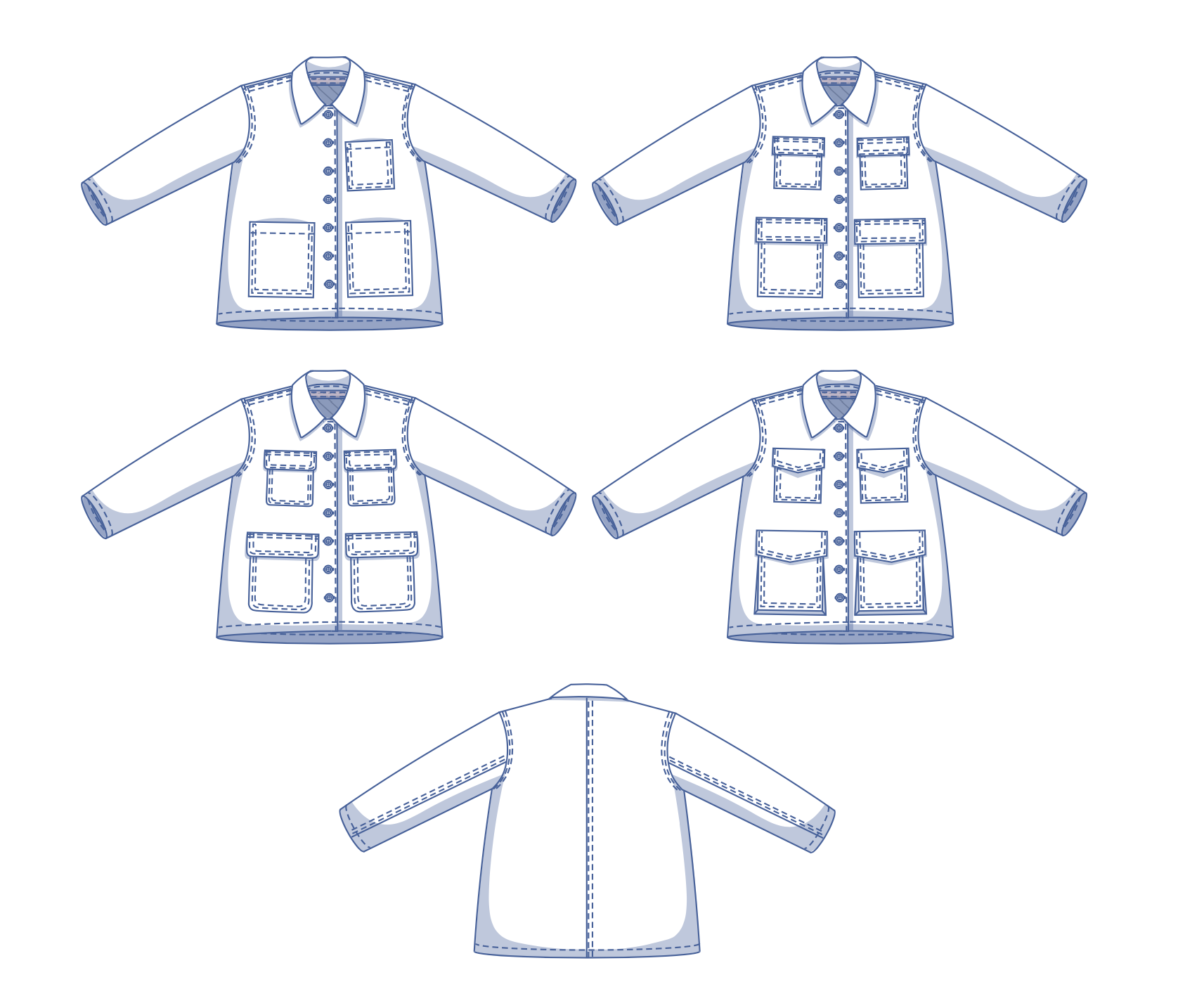 Fibre Mood Barbara and Bianca Jackets